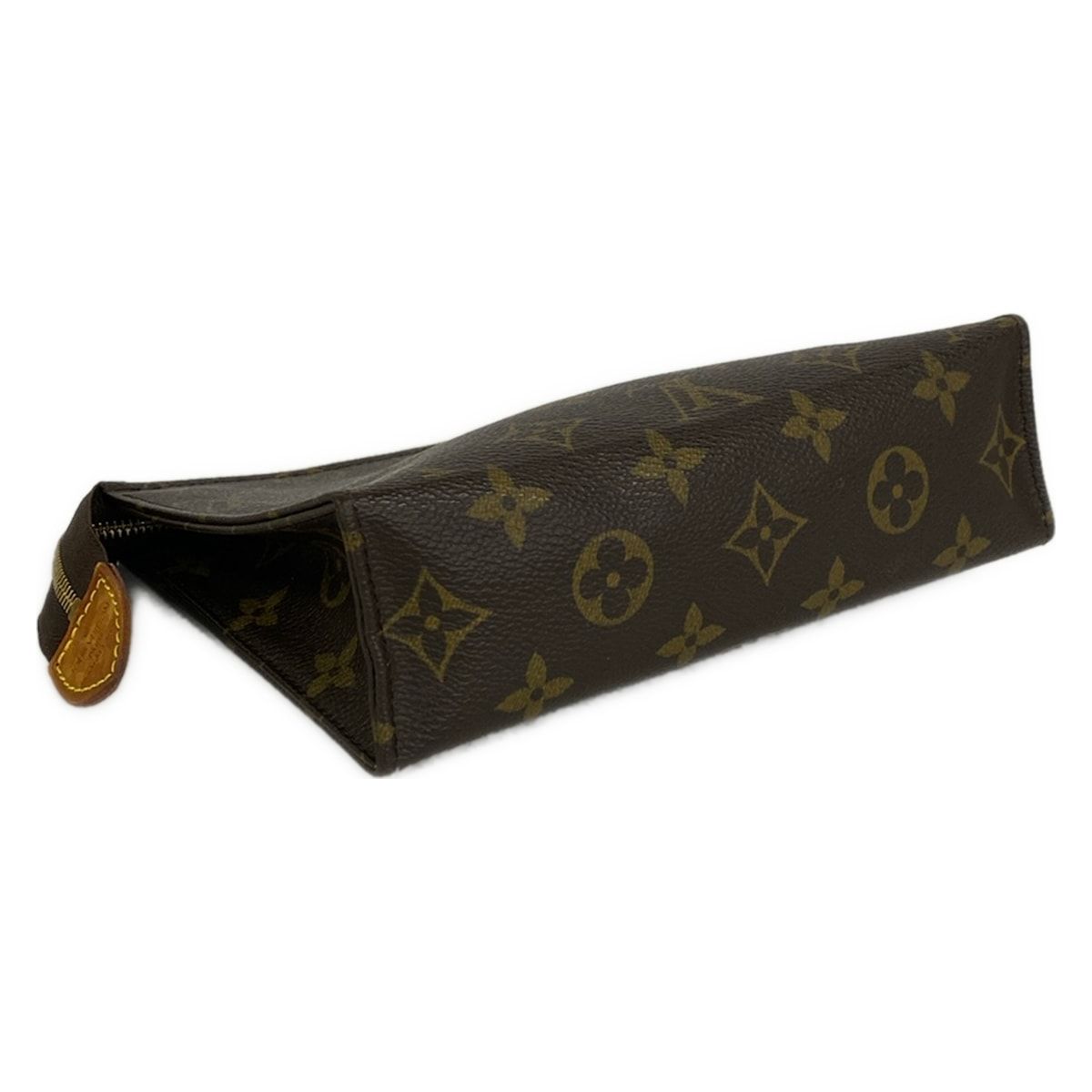 ルイヴィトン M47544 ポーチ ブラウン  LOUIS VUITTON トワレット19 モノグラム ルイヴィトンポッシュトワレ19 14145 ブラウン ユニセックス