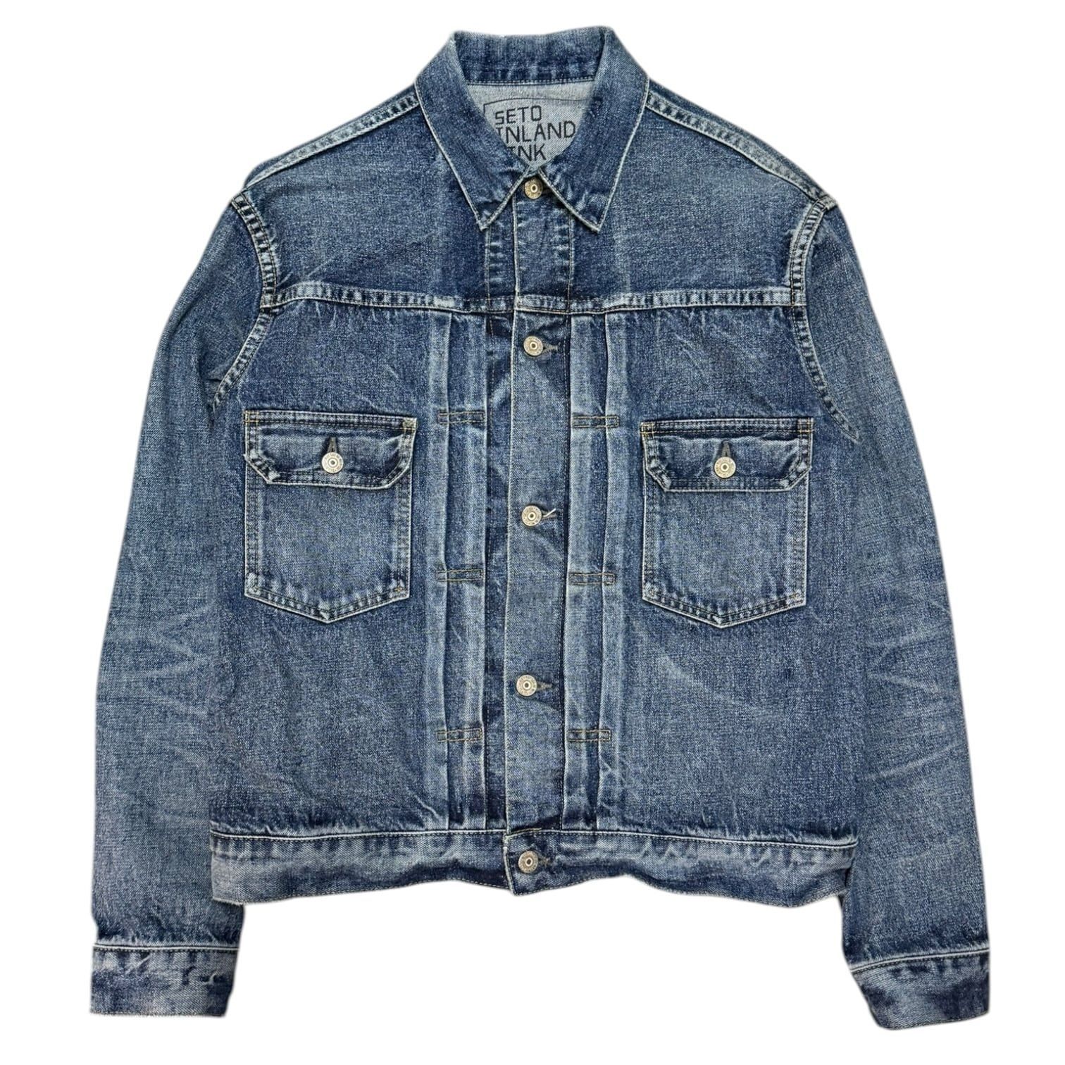 【伊勢丹限定】 New Manual×SETO INLAND LINK LV 2 NEW MANUAL x SETO INLAND LINK 2nd Type Denim Jacket【伊勢丹限定