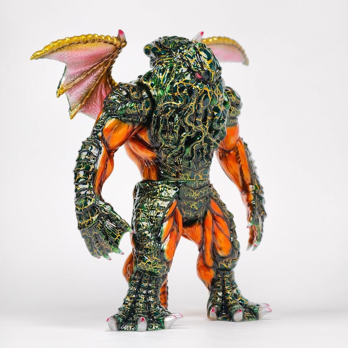 YMSF さくらトイズ　クトゥルフ　ソフビ WF2023 Y・MSF さくらトイズ × P@inter Net クラック塗装 クトゥルフ