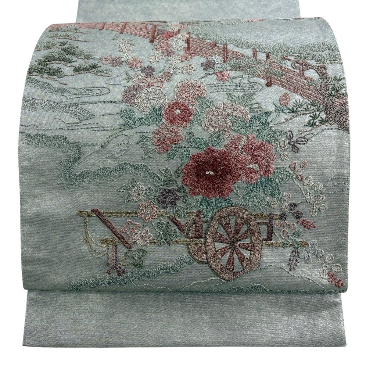 袋帯 秀品 お太鼓柄 正絹 【中古】 美品】 袋帯 秀品 お太鼓柄 正絹 【中古】の通販 by バイセル ラクマ店