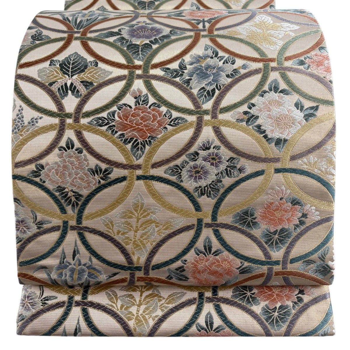 【美品】 袋帯 秀品 六通 正絹 【中古】 美品】 袋帯 秀品 六通 正絹 【中古】の通販 by バイセル ラクマ店｜ラクマ