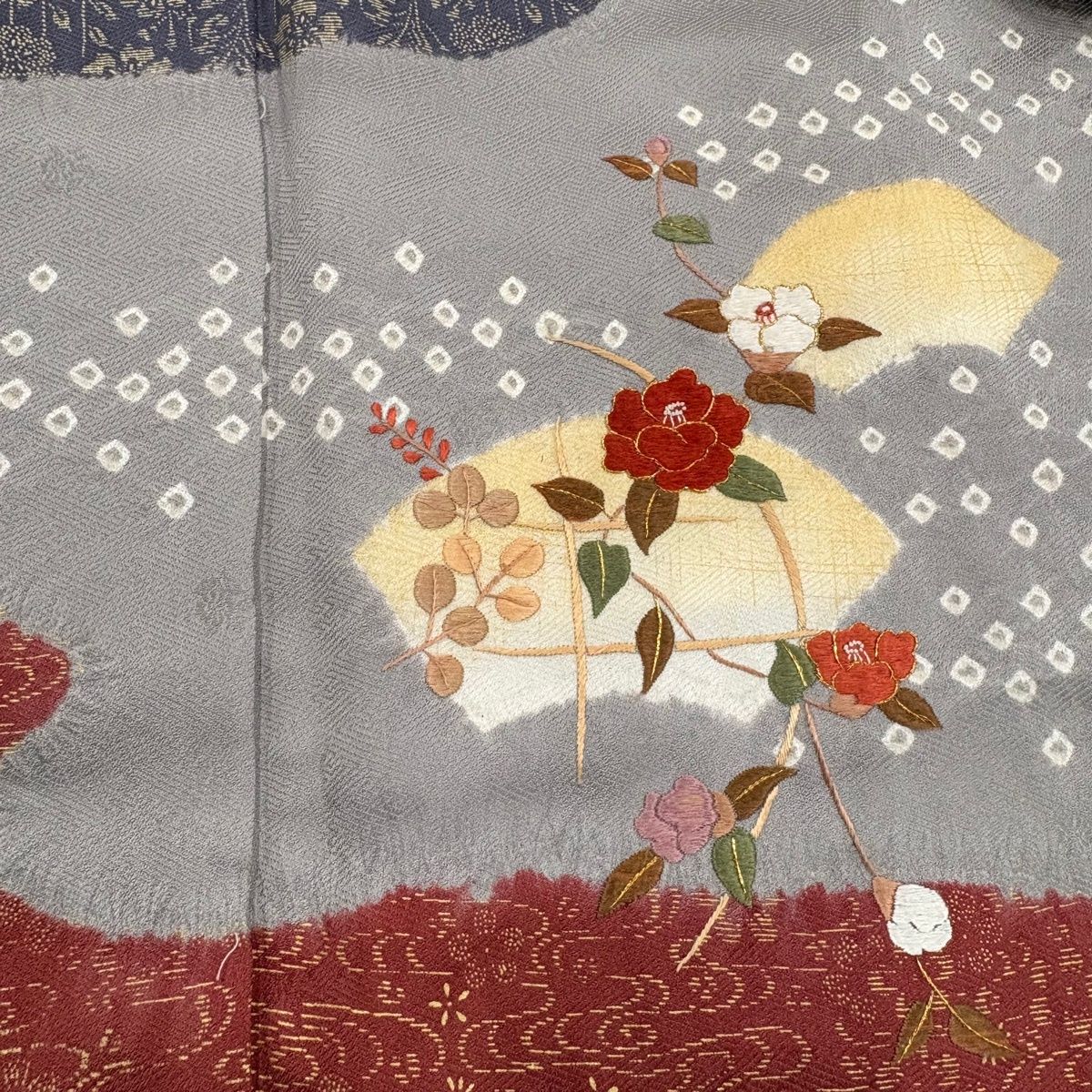 訪問着 秀品 身丈163cm 裄丈65cm 正絹 訪問着 身丈163cm 裄丈