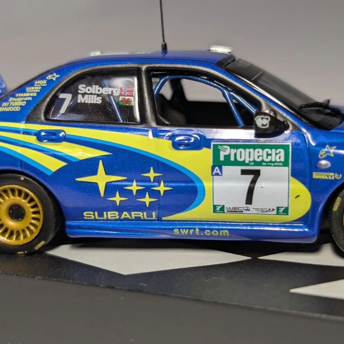 1/43 スバルインプレッサ WRC 2003年 デアゴスティーニラリーカー