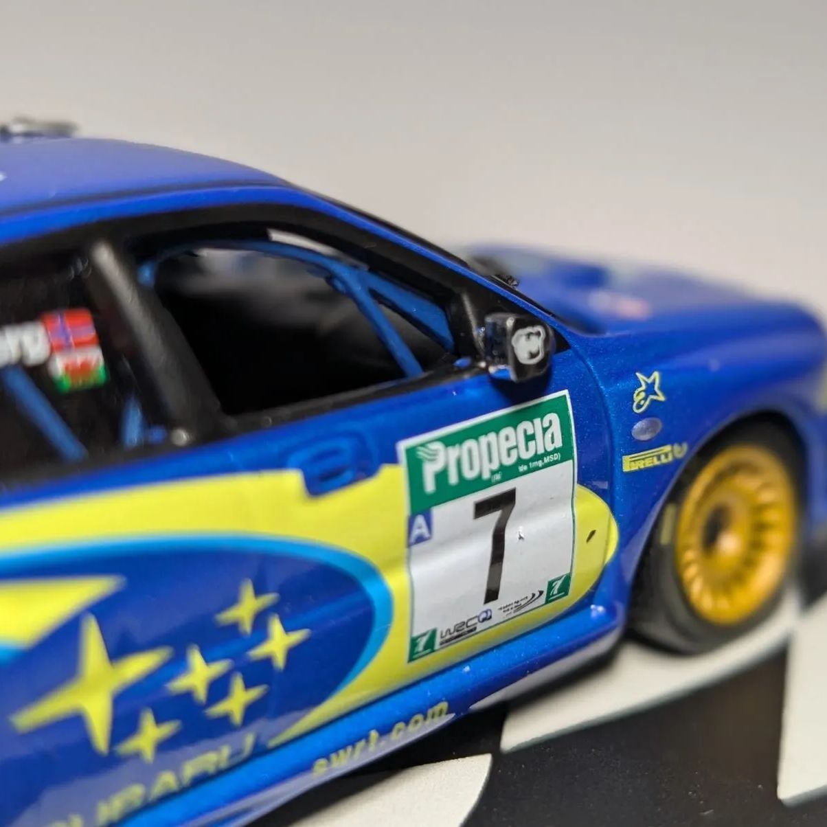 1/43 スバルインプレッサ WRC 2003年 デアゴスティーニラリーカー