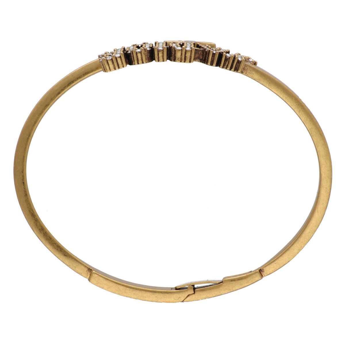 中古】 Christian Dior ディオール J'Adior バングル ゴールド ライン