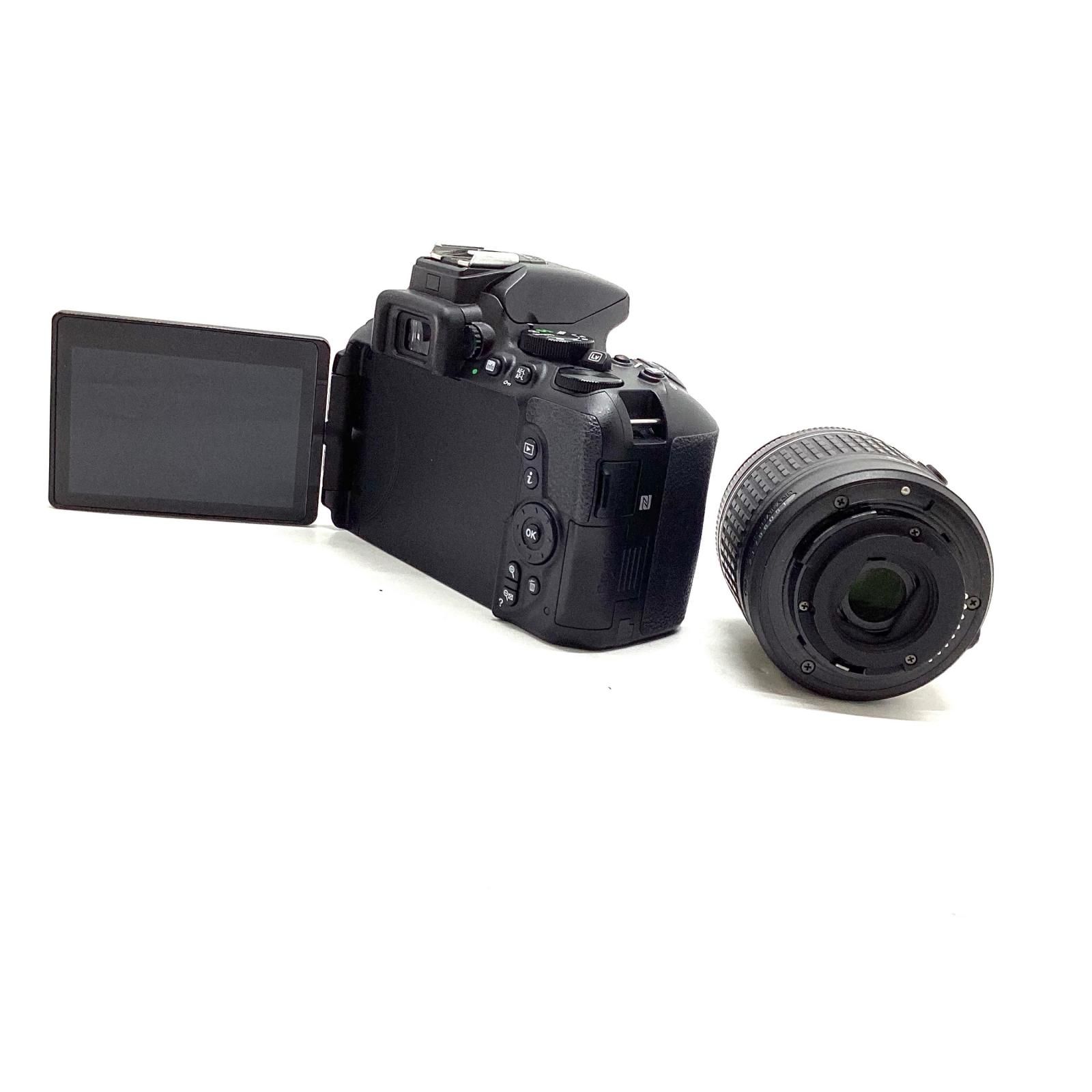 【全額返金保証】【最速発送】Nikon デジタル一眼 D5600 18-55 VR レンズキット 美品 動作確認済 全額返金保証】【最速発送】Nikon デジタル一眼 D5600 18-55 VR レンズ