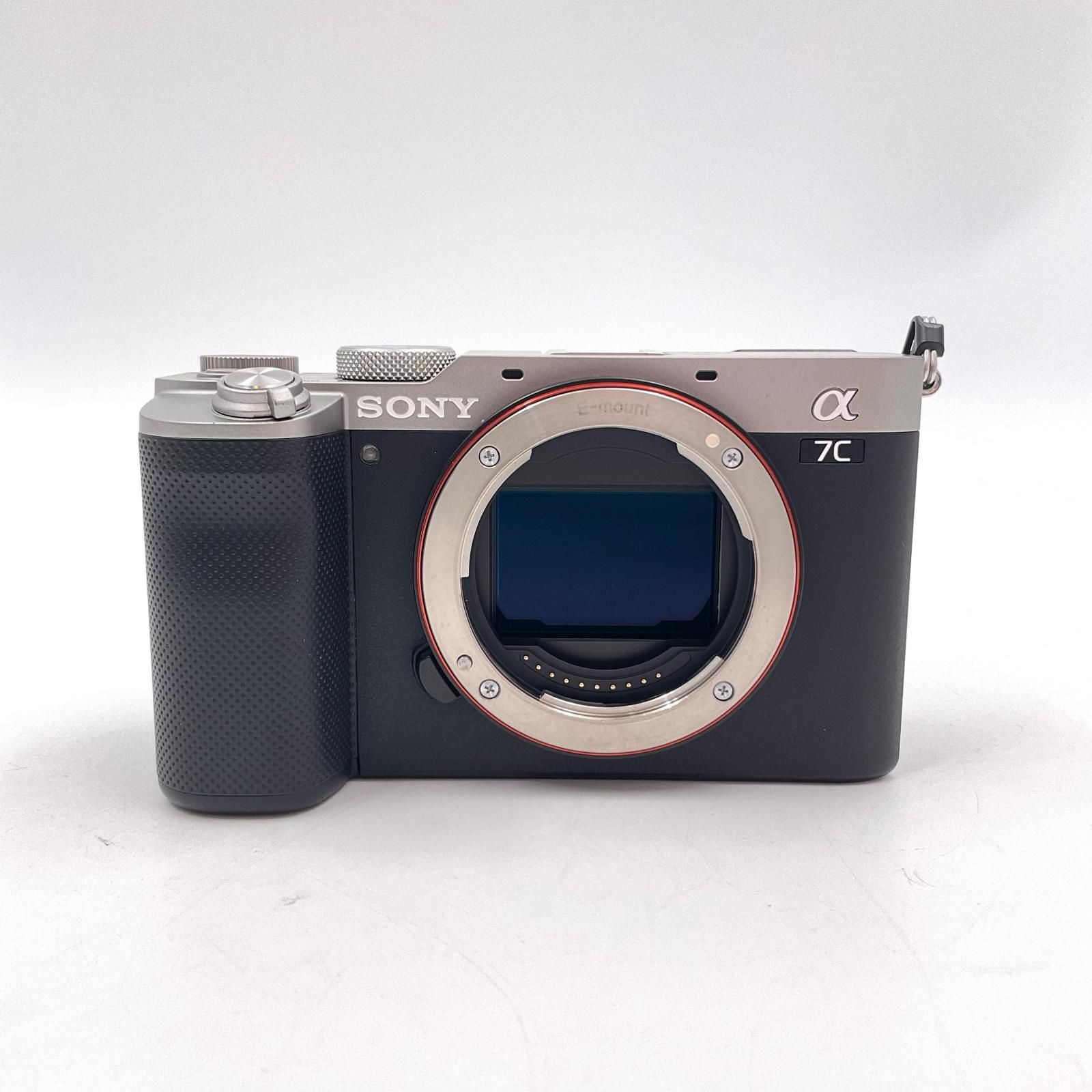 【全額返金保証】【最速発送】Sony デジタル一眼 α7C ボディ シルバー 美品 動作確認済 全額返金保証】【最速発送】Sony デジタル一眼 α7C ボディ シルバー 美