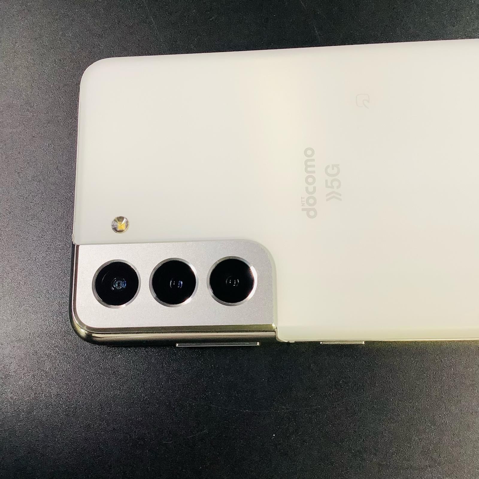 難有】Galaxy S21 5G 256GB ホワイト docomo SIMフリー SC-51B 白ロム
