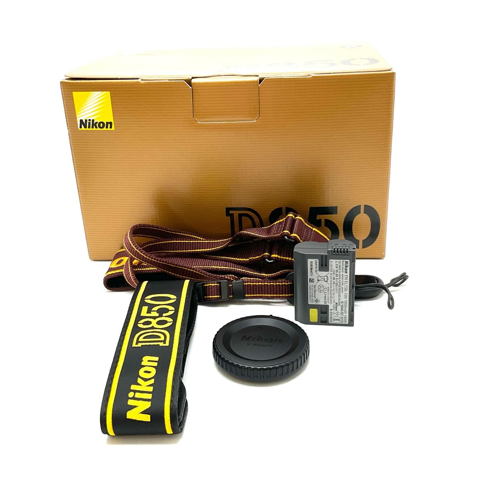 全額返金保証】【最速発送】Nikon デジタル一眼 D850 ボディ 美品 動作