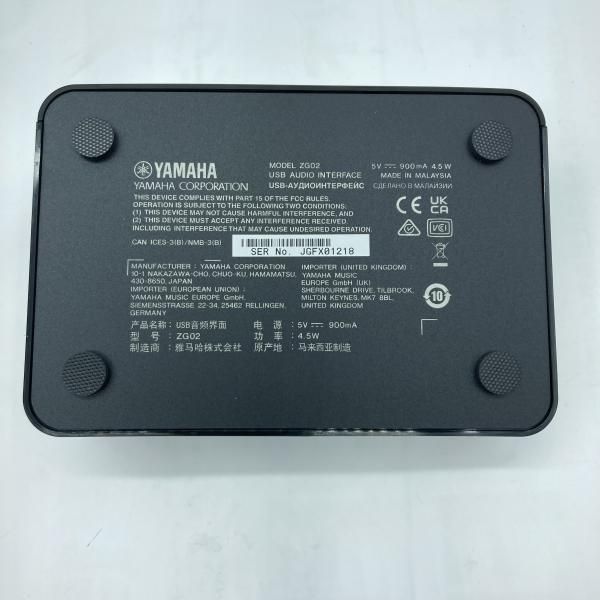 中古】YAMAHA ZG02 Game Streaming Audio Mixer ゲームストリーミング