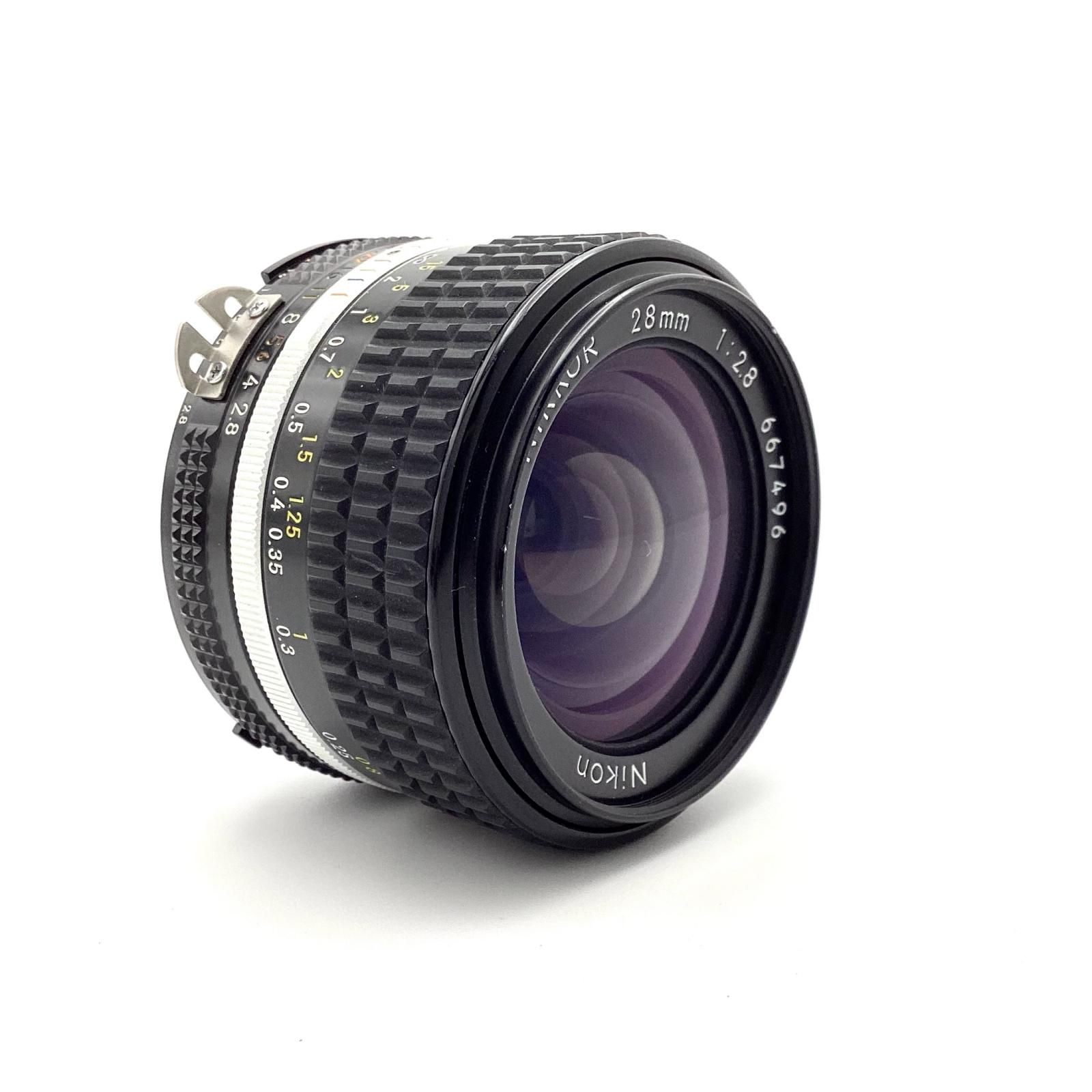 【全額返金保証】【最速発送】Nikon Nikon Ai-S NIKKOR 28mm F2.8 美品 動作確認済 全額返金保証】【最速発送】Nikon Ai-S NIKKOR 28mm F2.8 美品 動作