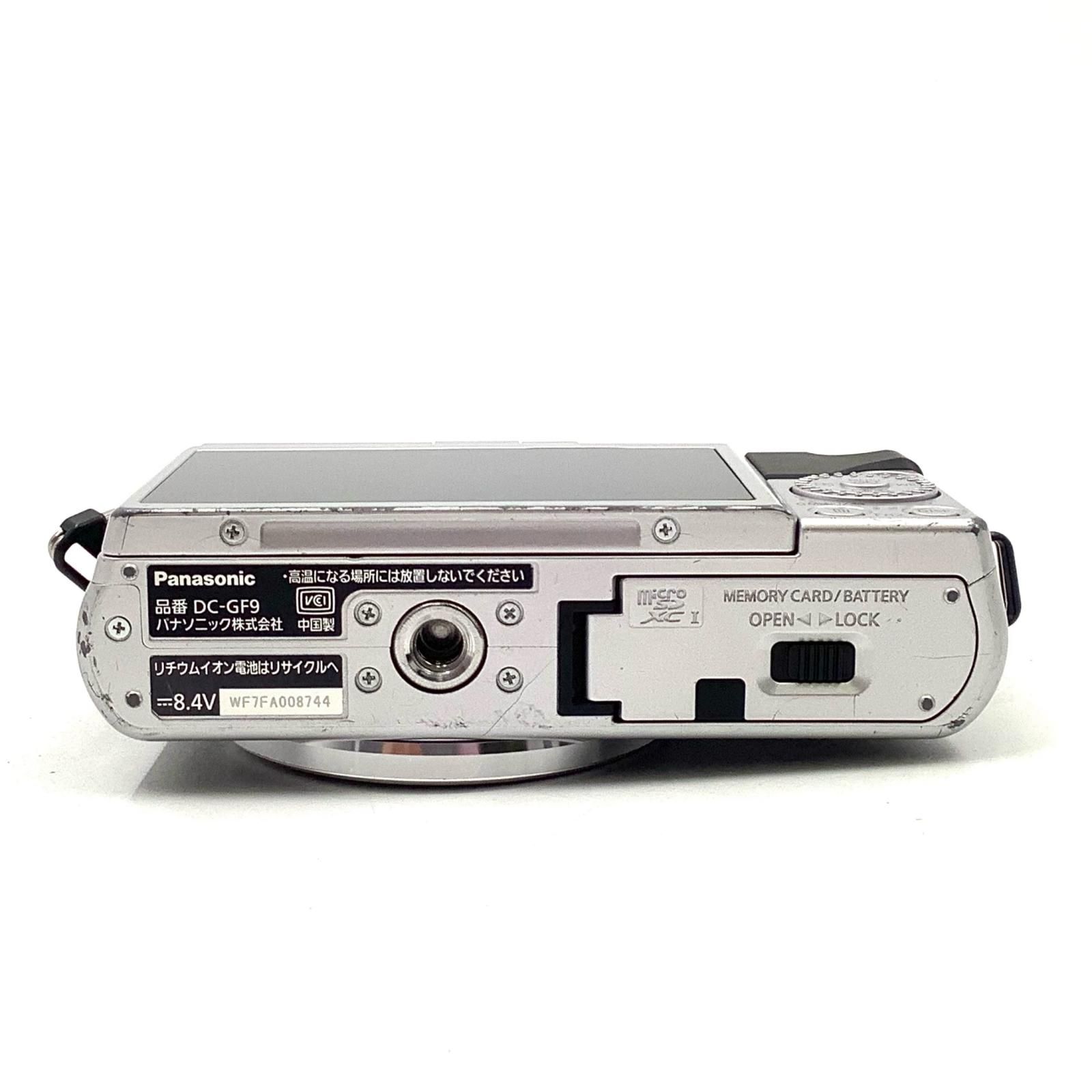 【全額返金保証】【最速発送】Panasonic デジタル一眼 LUMIX DC-GF9 シルバー ボディ 動作確認済 全額返金保証】【最速発送】Panasonic デジタル一眼 LUMIX DC-GF9