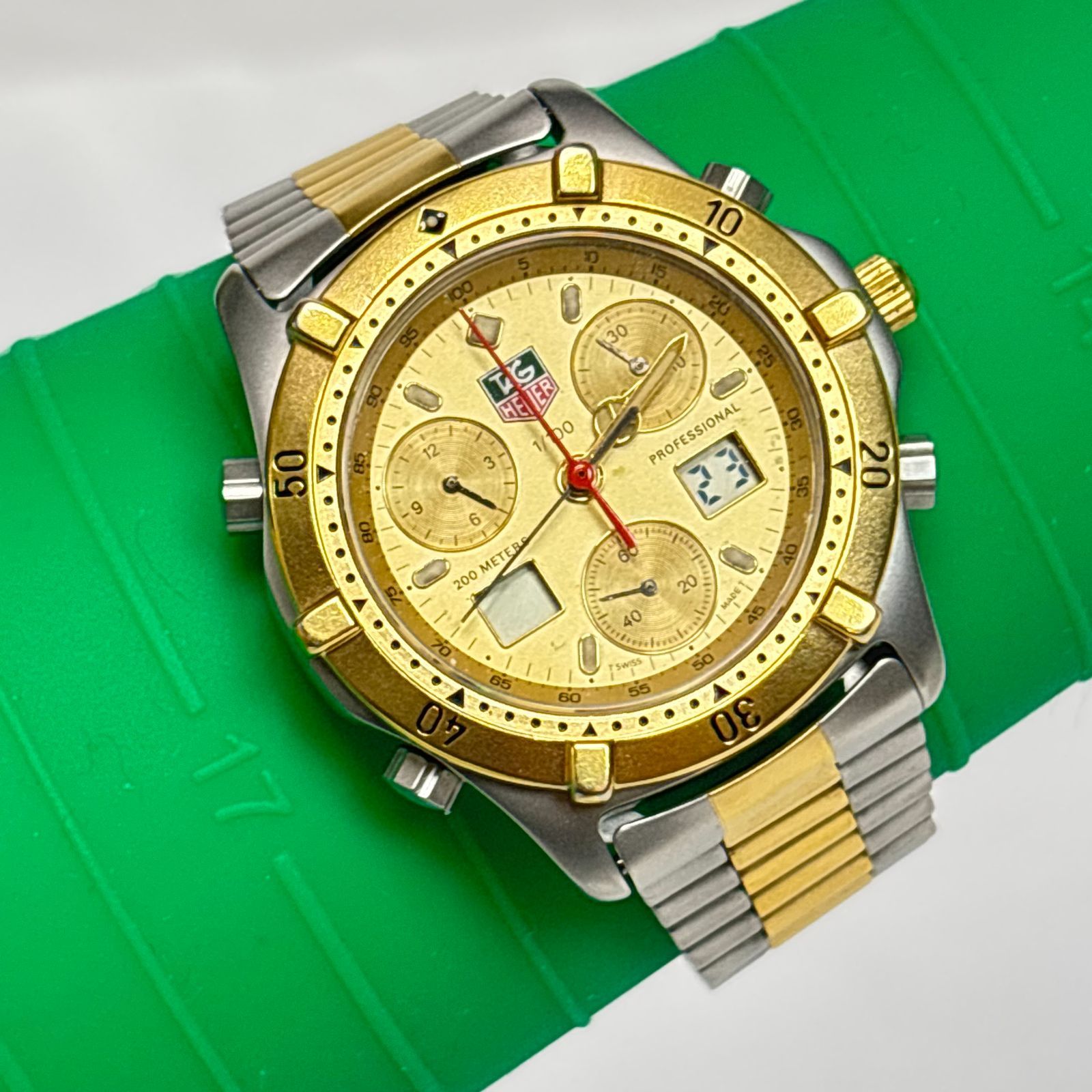 稼働品 TAG Heuer タグホイヤー 265.406 クロノグラフ 200M 