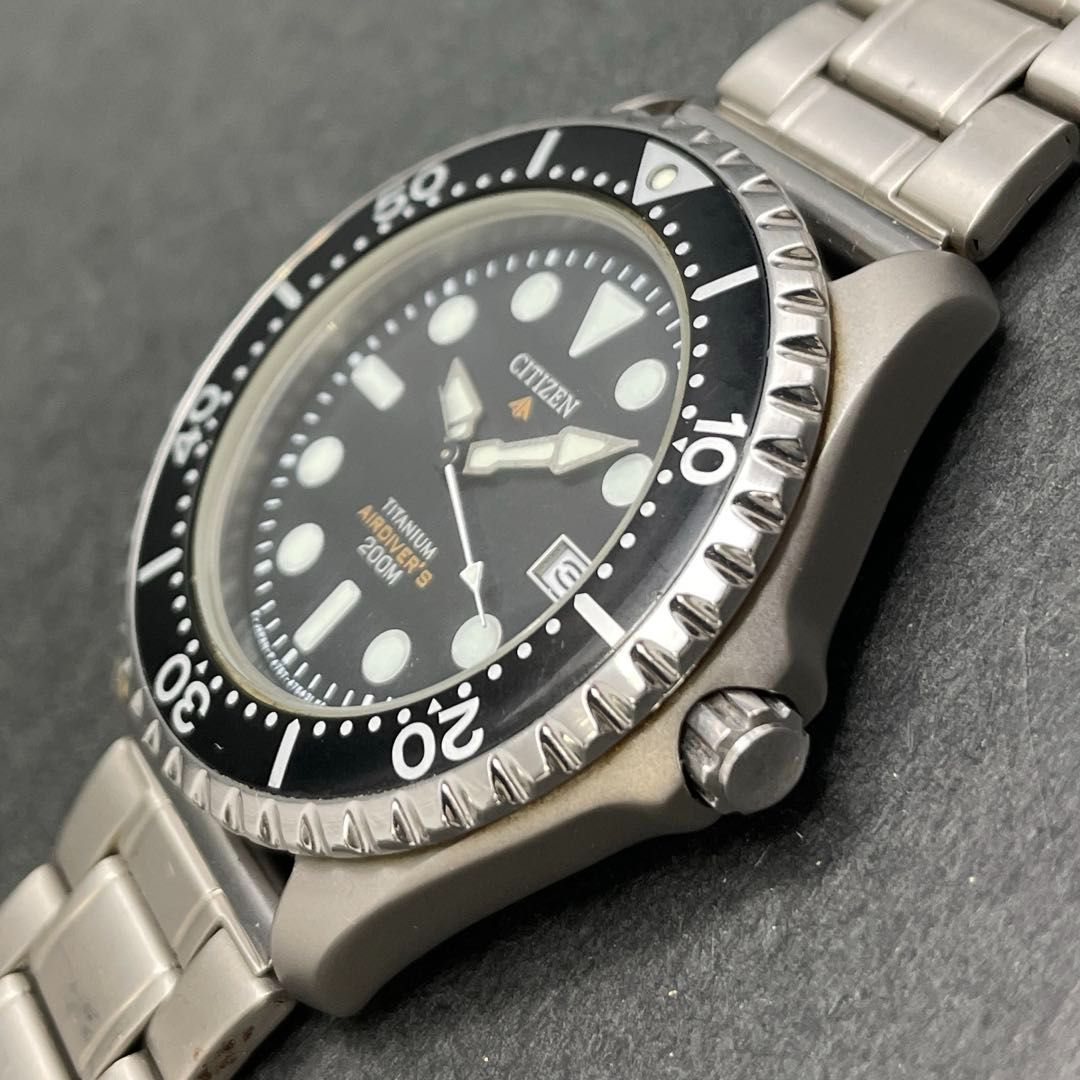 CITIZEN チタン ダイバーズウォッチ 4767-472128 シチズン TITANIUM
