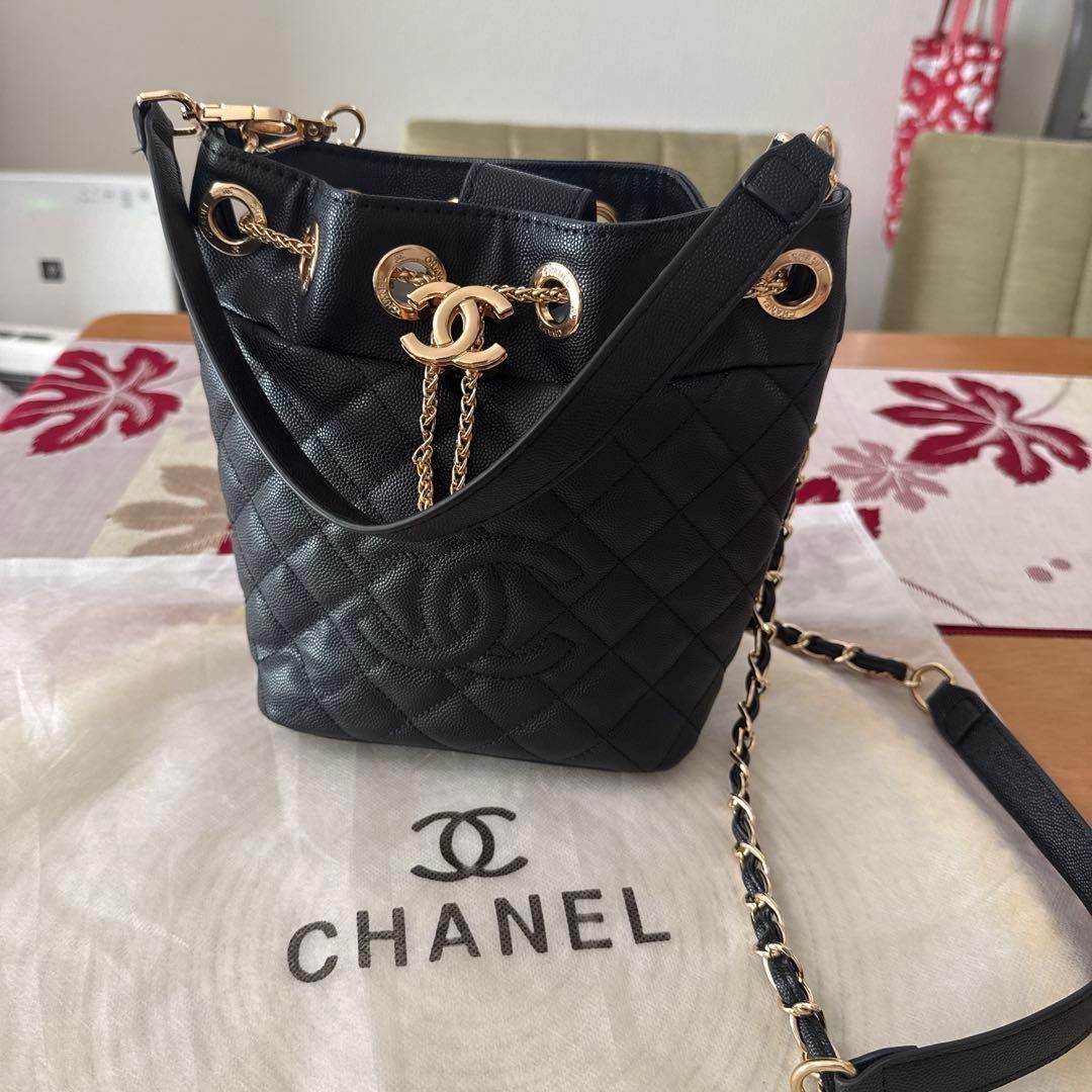 シャネル ノベルティー ショルダーバッグ CHANEL（シャネル） 未使用品 ノベルティ パイル地 ショルダーバッグ