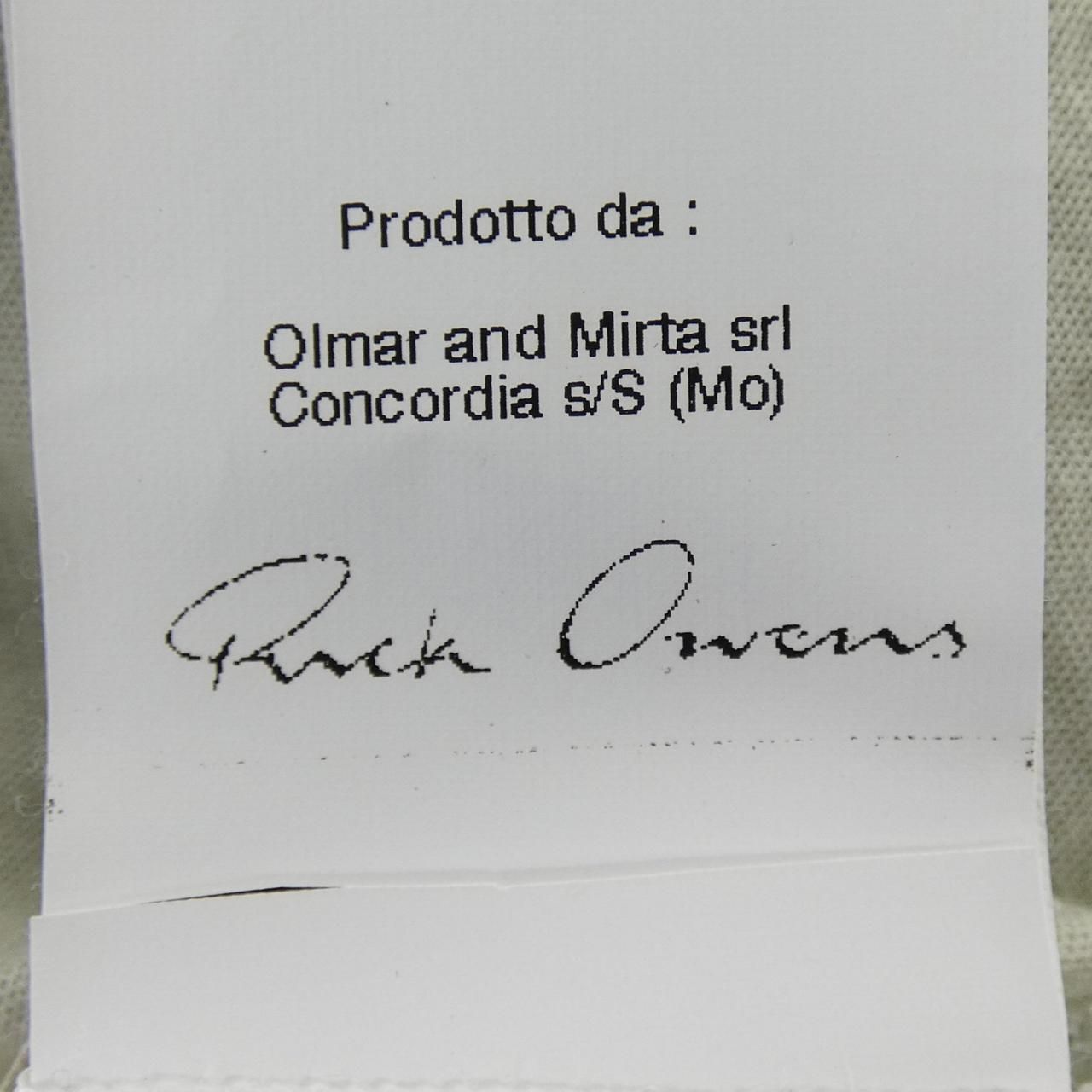 リックオウエンス Rick owens RP8102 UC タンクトップ Rick Owens - リックオウエンス Rick owens RP8102 UC タンクトップの