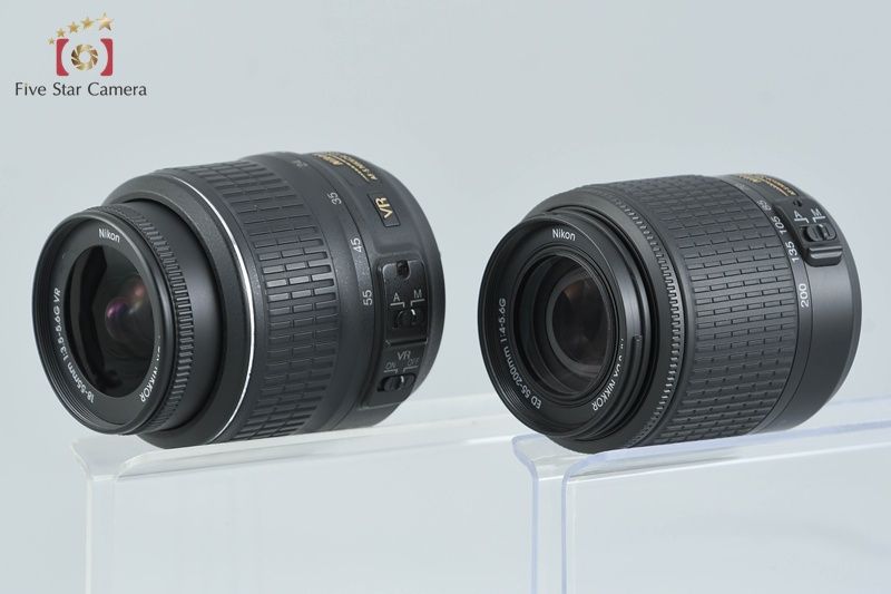 中古】Nikon ニコン D5300 ブラック + AF-S DX NIKKOR 18-55mm f/3.5 