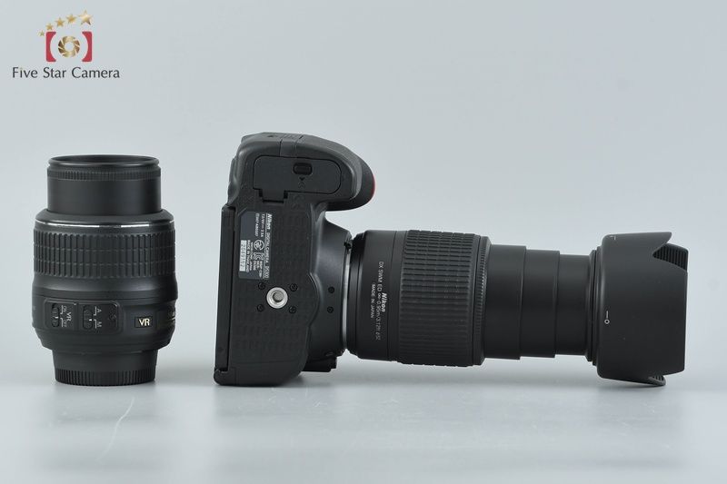 中古】Nikon ニコン D5300 ブラック + AF-S DX NIKKOR 18-55mm f/3.5 