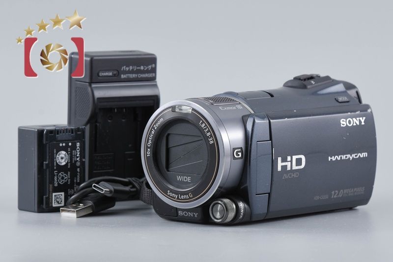 【中古品】SONY ハンディカム HCR-CX550V N.MINT SONY HDR-CX550V Handycam black Japanese Only Full HD Video