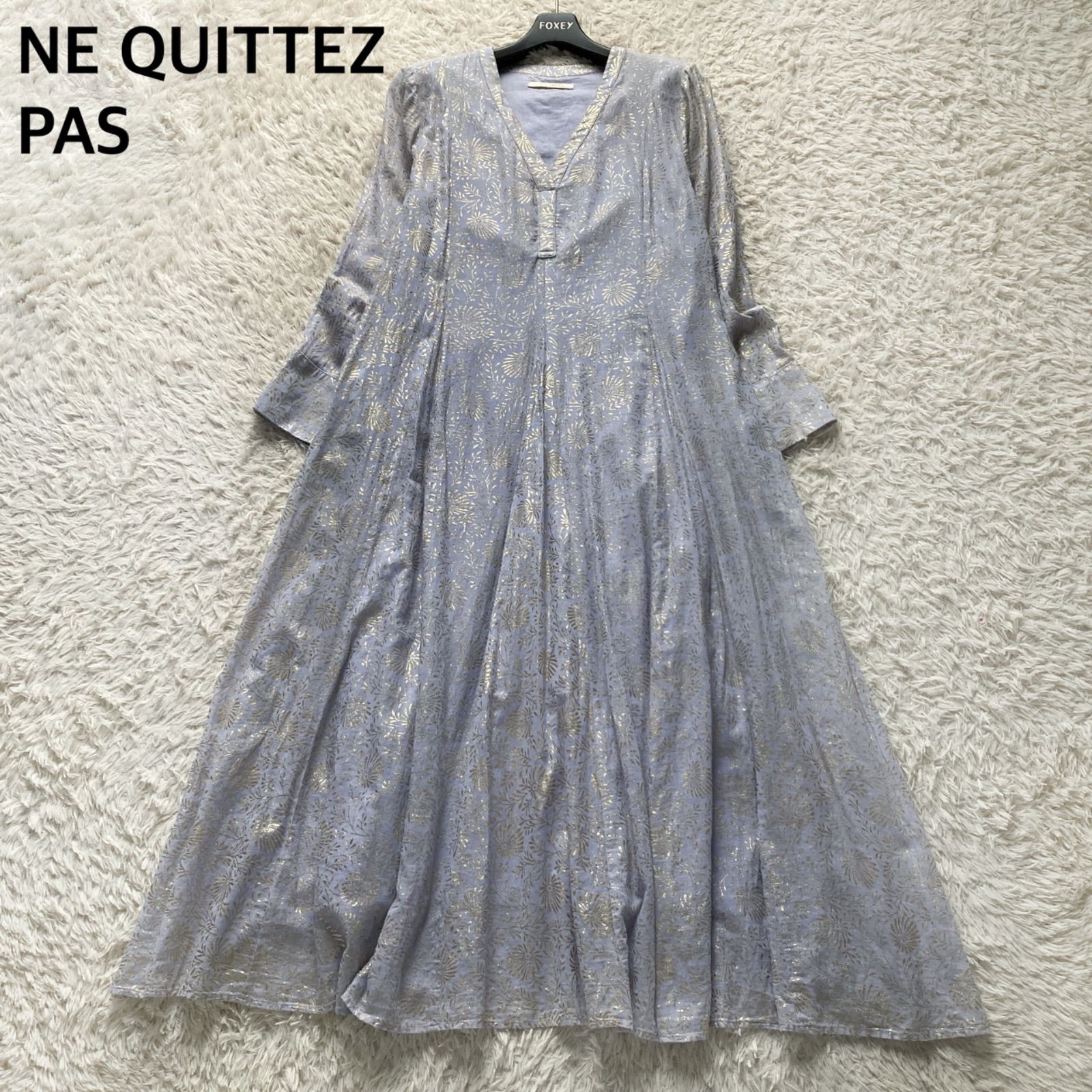 ヌキテパ ne Quittez pas インド製 綿100% コットンボイル ホイル 