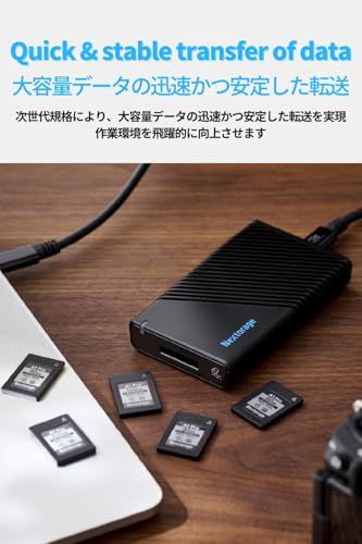 Nextorage 日本メーカー CFexpress Type A カードリーダー USB 40Gbps
