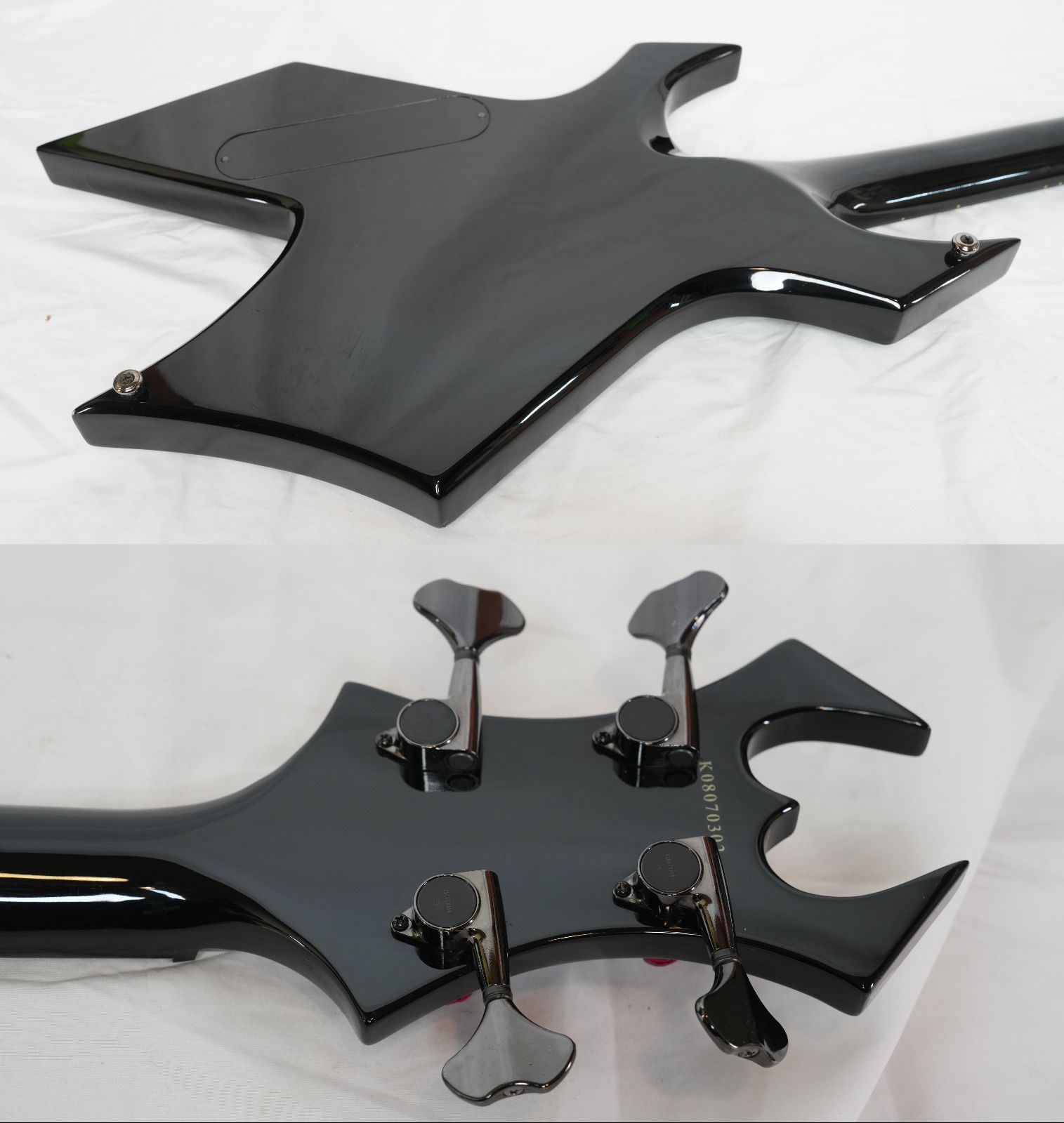 ☆B.C.Rich WARLOCK BASS スルーネック Seymour Duncanピックアップ