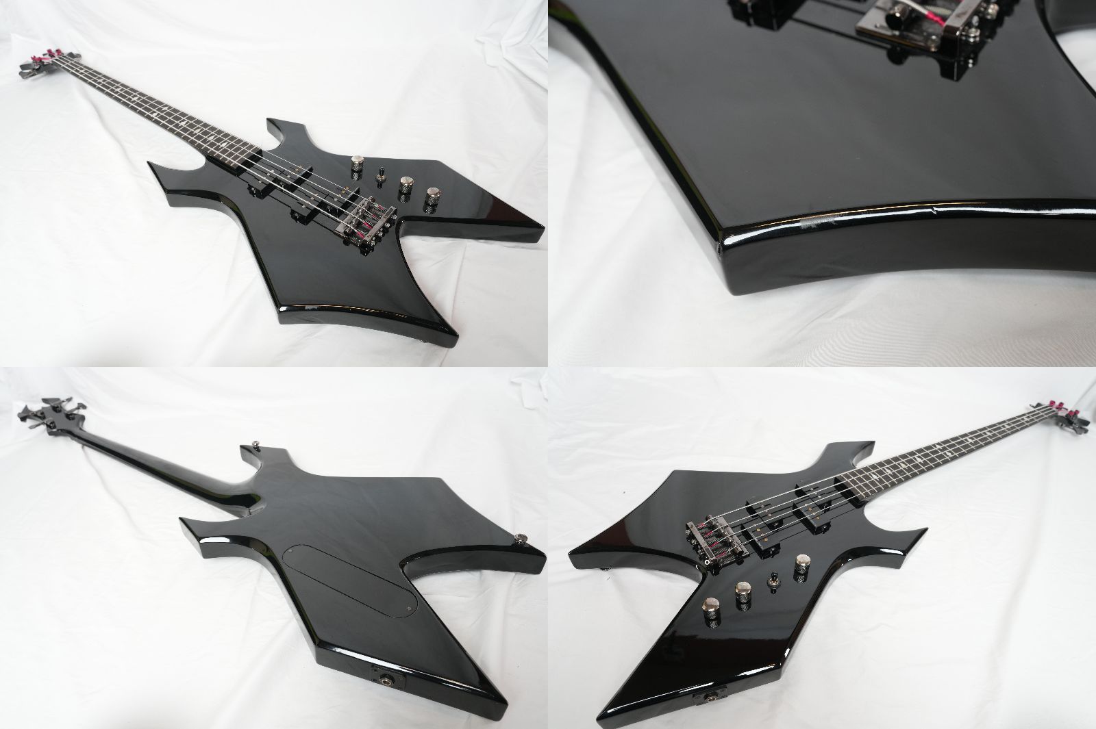 ☆B.C.Rich WARLOCK BASS スルーネック Seymour Duncanピックアップ