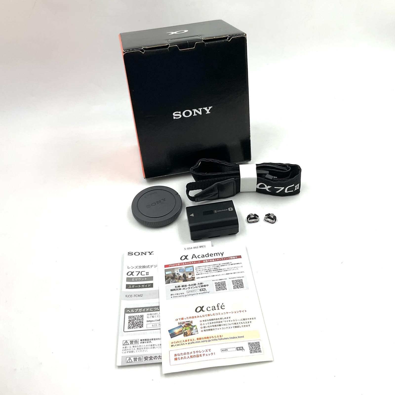 全額返金保証】【最速発送】Sony デジタル一眼 α7C II ILCE-7CM2 