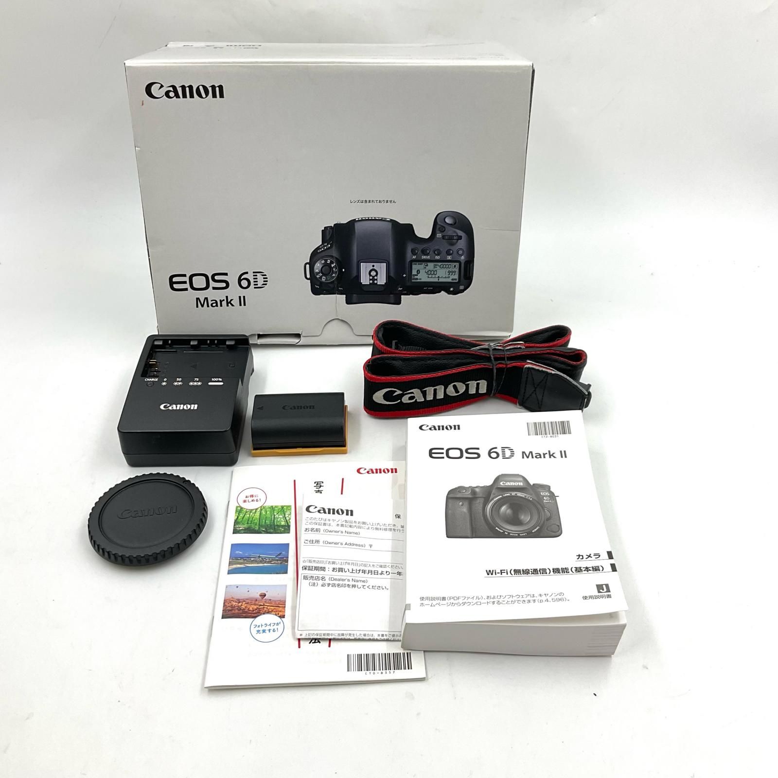 中古 1年保証 美品 Canon EOS 6D Mark II ボディ CANON EOS 6D Mark
