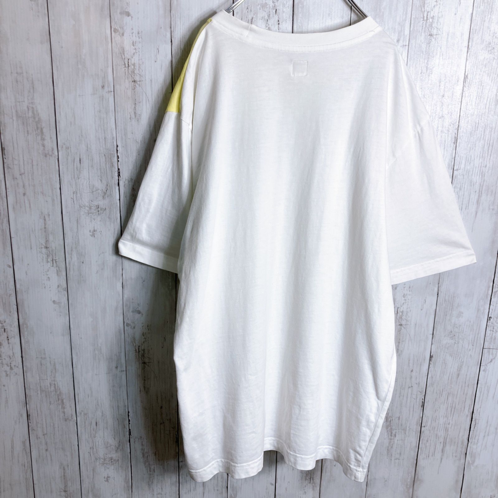 【お宝古着】00s Vintage 古着 国旗タグ OLD adidas 葛飾北斎 浮世絵 アート 半袖Tシャツ #1701 【お宝古着】00s Vintage 古着 国旗タグ OLD adidas 葛飾北斎 浮世絵 アート 半袖Tシャツ #1701