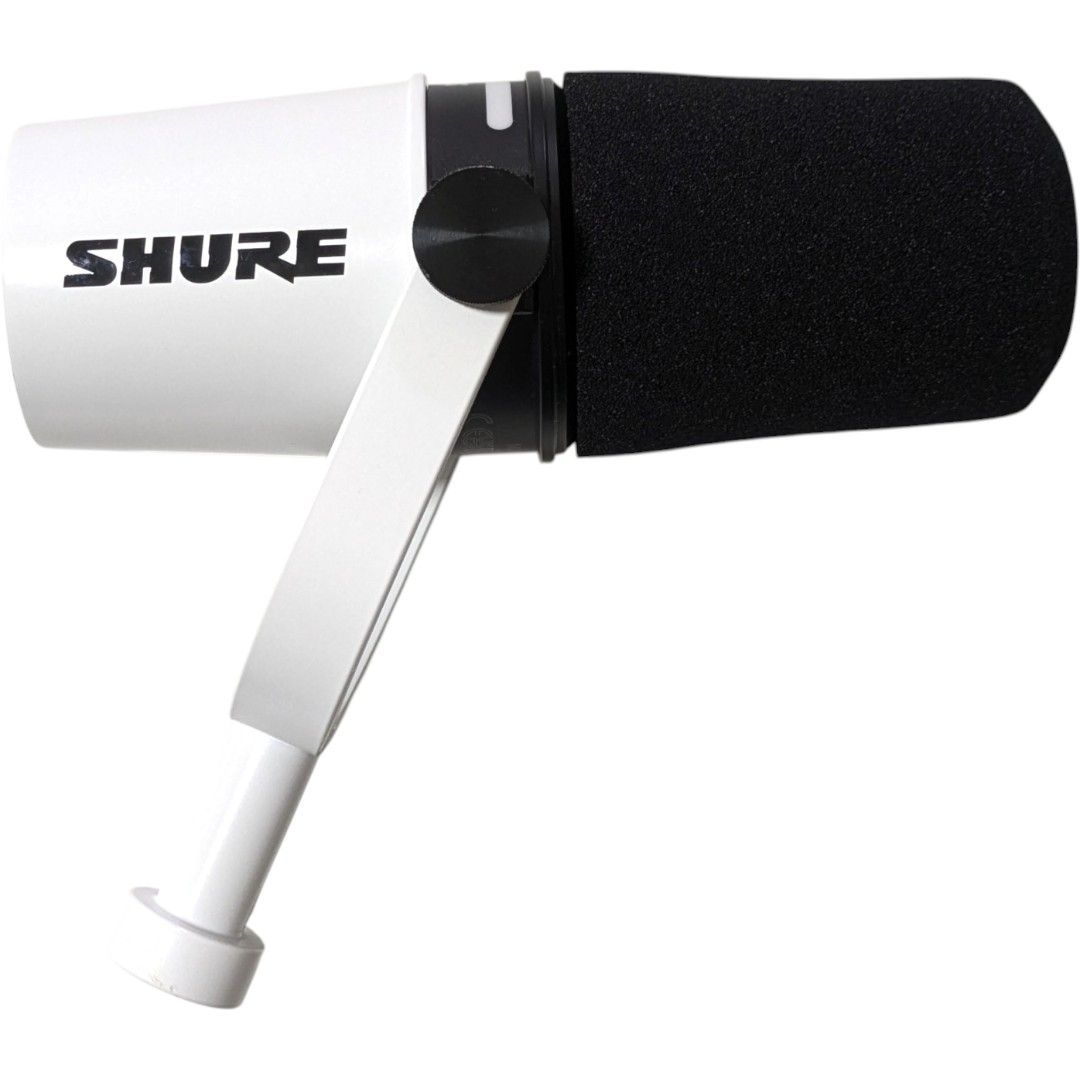匿名配送 24時間以内発送 訳あり 美品 Shure MV7+-W-J ポッドキャスト