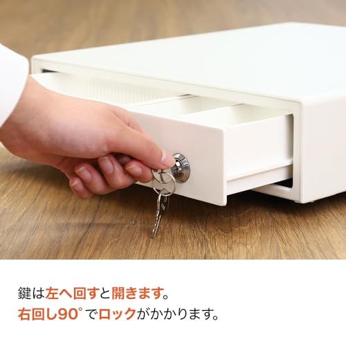 迅速に発送】UPstore キャッシュドロア 小型 レジスター 手動開閉
