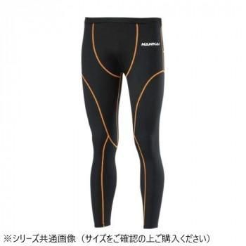 NANKAI テクノライダーHOTBRUSHED BACK ストレッチパンツ SDW-6107 L ブラック/オレンジ