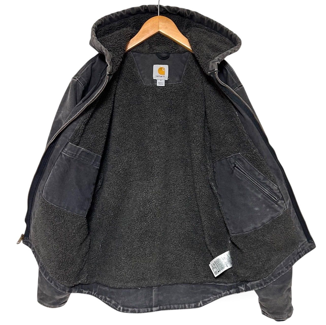 00s メキシコ USA生地 ブラック カーハート デトロイトジャケット 古着 メキシコ製 90s - 00s vintage Carhartt カーハート ダック生地