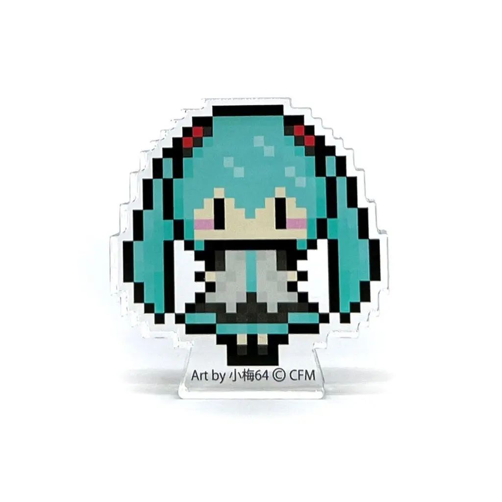 中古】アクリルスタンド・アクリルパネル 初音ミク アクリルブロック