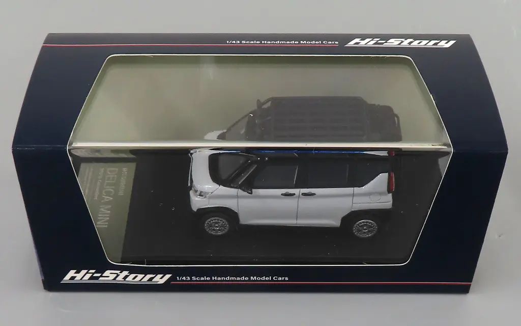 ハイストーリー 1/43 デリカミニ カスタマイズ(ホワイト) ハイストーリー 1/43 三菱 デリカミニ (2023) カスタマイズ ホワイト