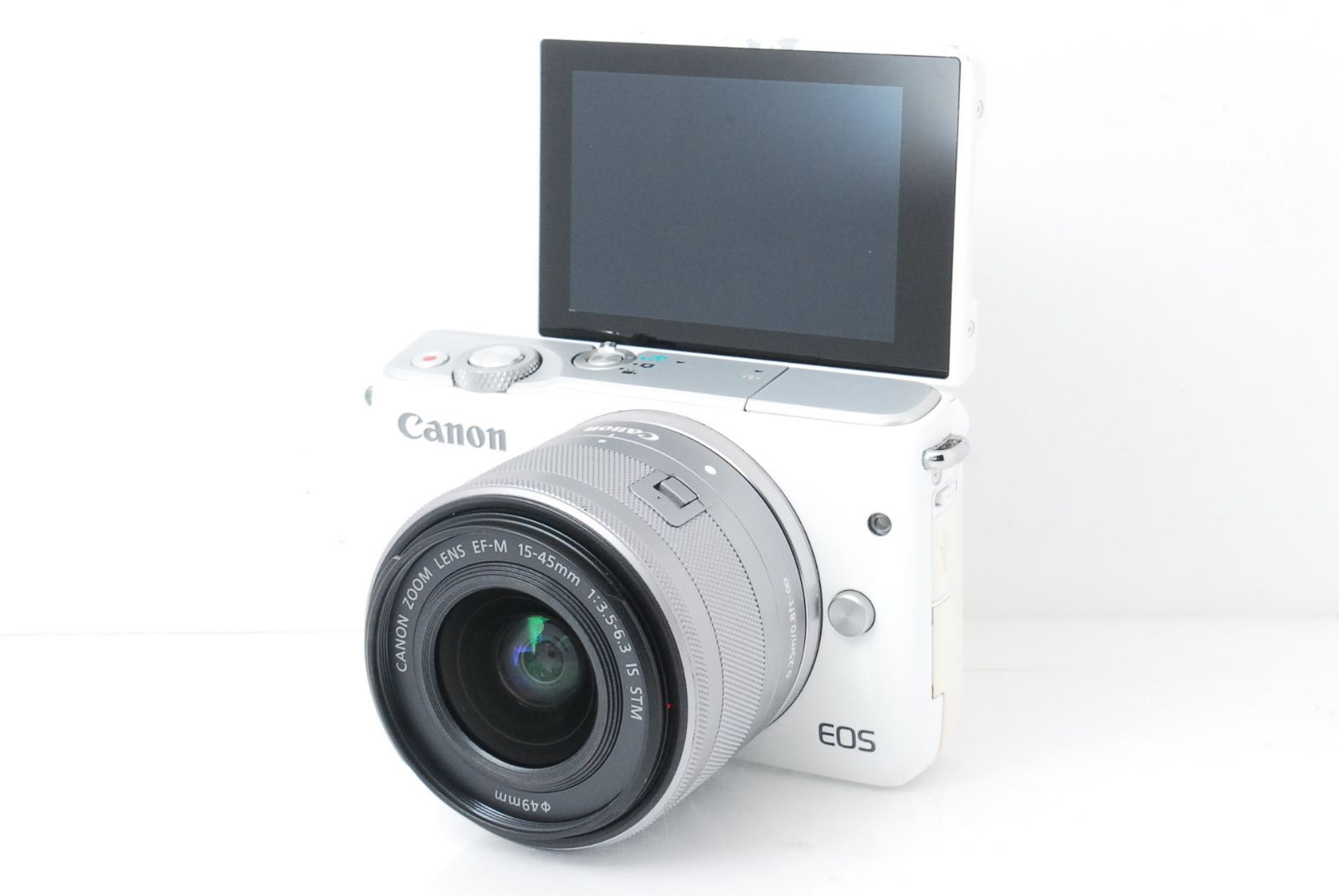 ☆お洒落ホワイトでカメラデビュー！Wi-Fi搭載☆キヤノン EOS M10 