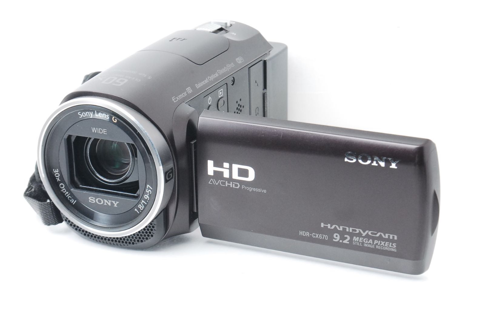 ロ*ン様 SONY ソニー　HDR-CX670 ボルドーブラウン　ビデオカメラ SONY HDビデオカメラ Handycam HDR-CX670 ボルドーブラウン 光学30倍