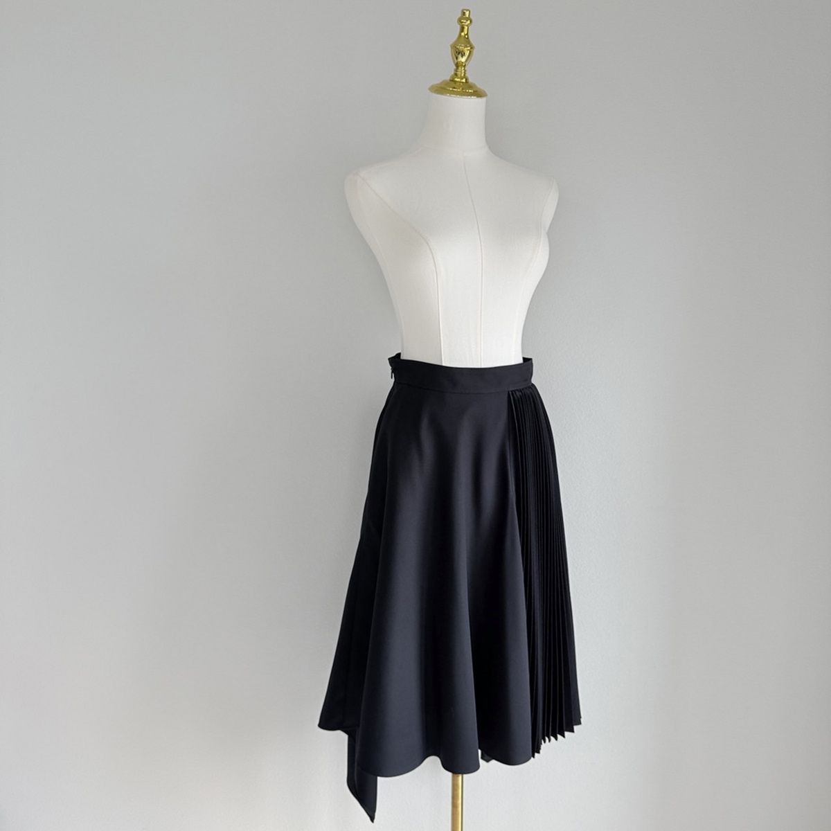 ADEAM アディアム FOXEY フォクシー デニム スカート ロング 新品同様FOXEY ADEAM / フォクシー アディアム Palm Tree Pleated