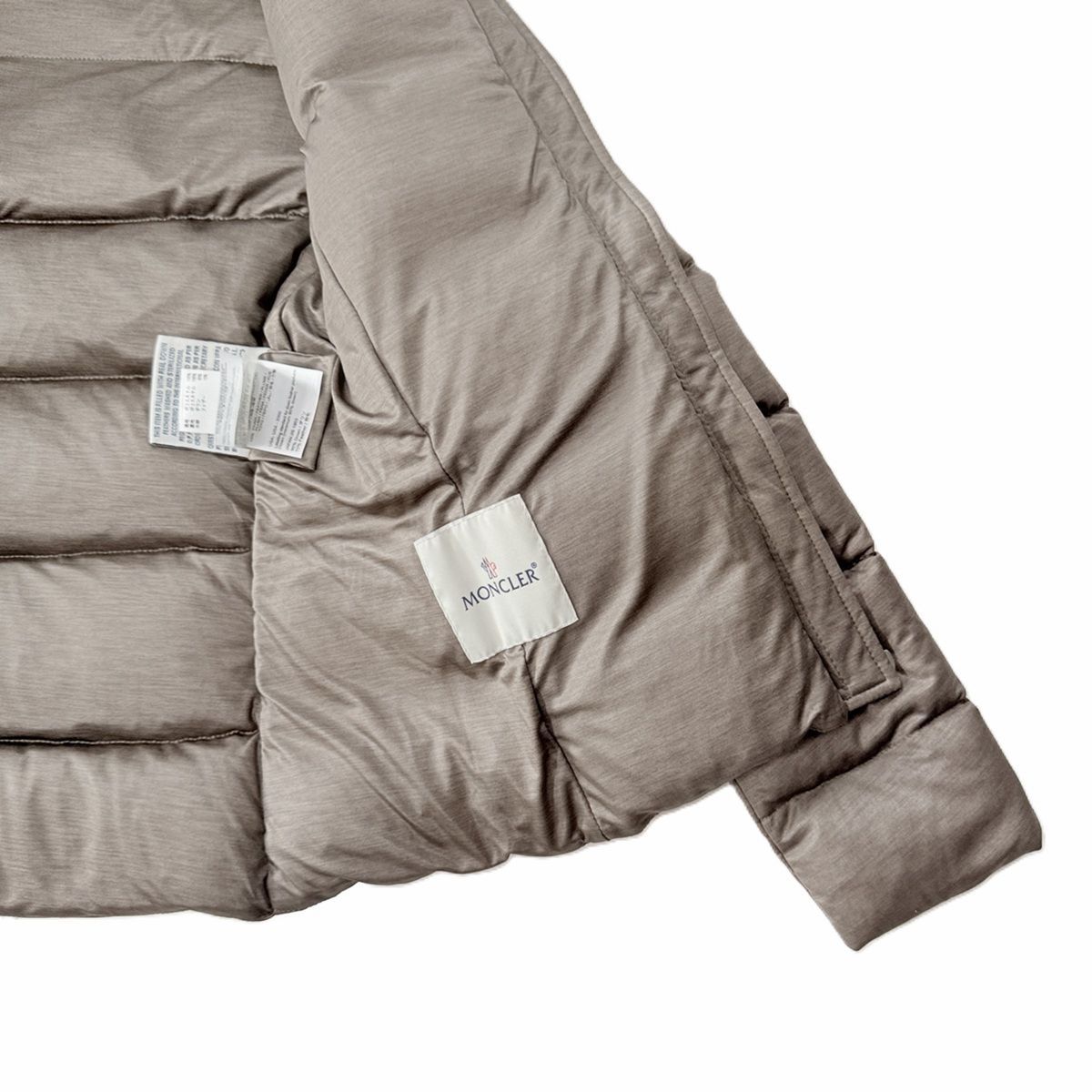 極美品】MONCLER モンクレール サイズ0 ブラウン系 ダウンジャケット 