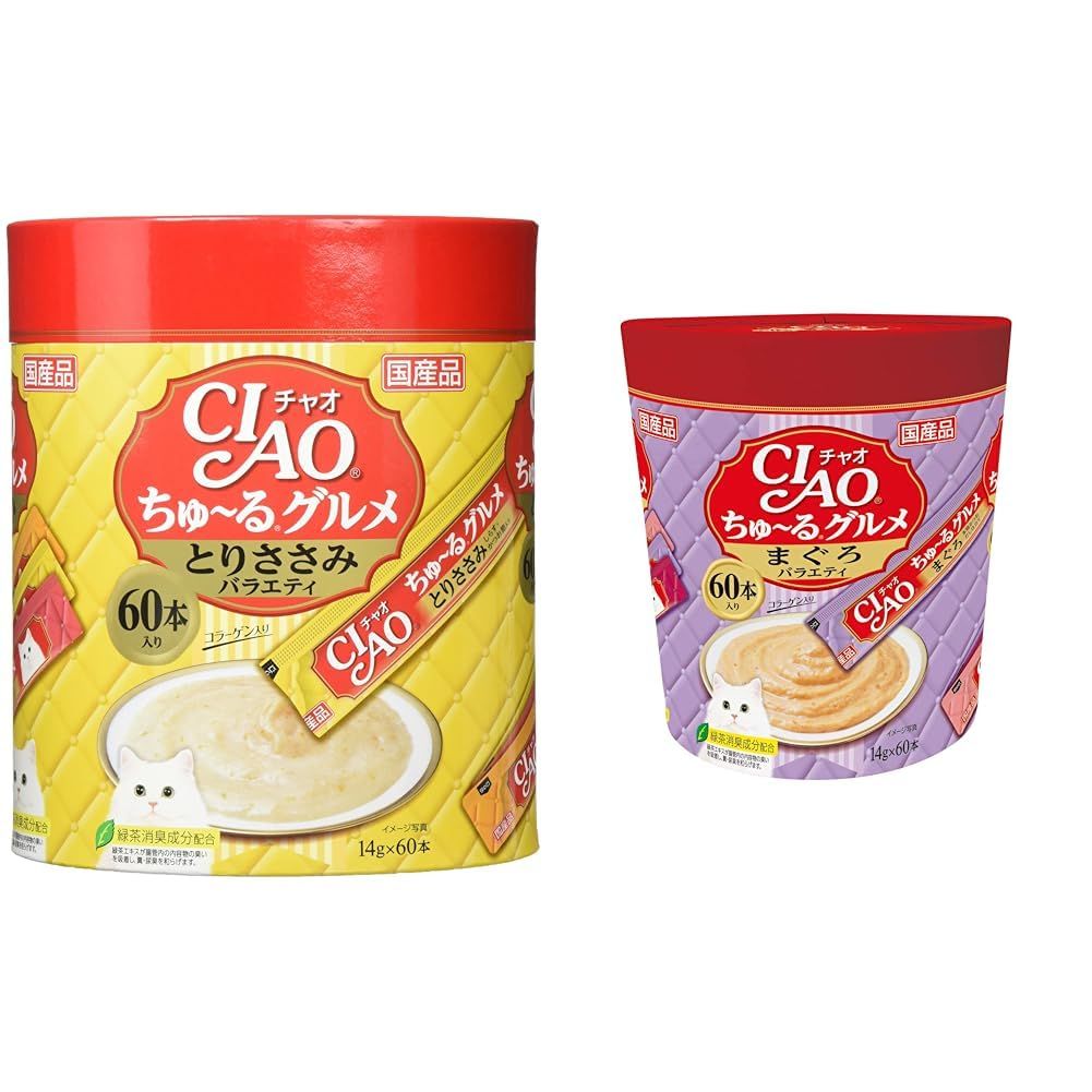 新着商品 【セット買い】CIAO (チャオ) ちゅ~るグルメ とりささみ