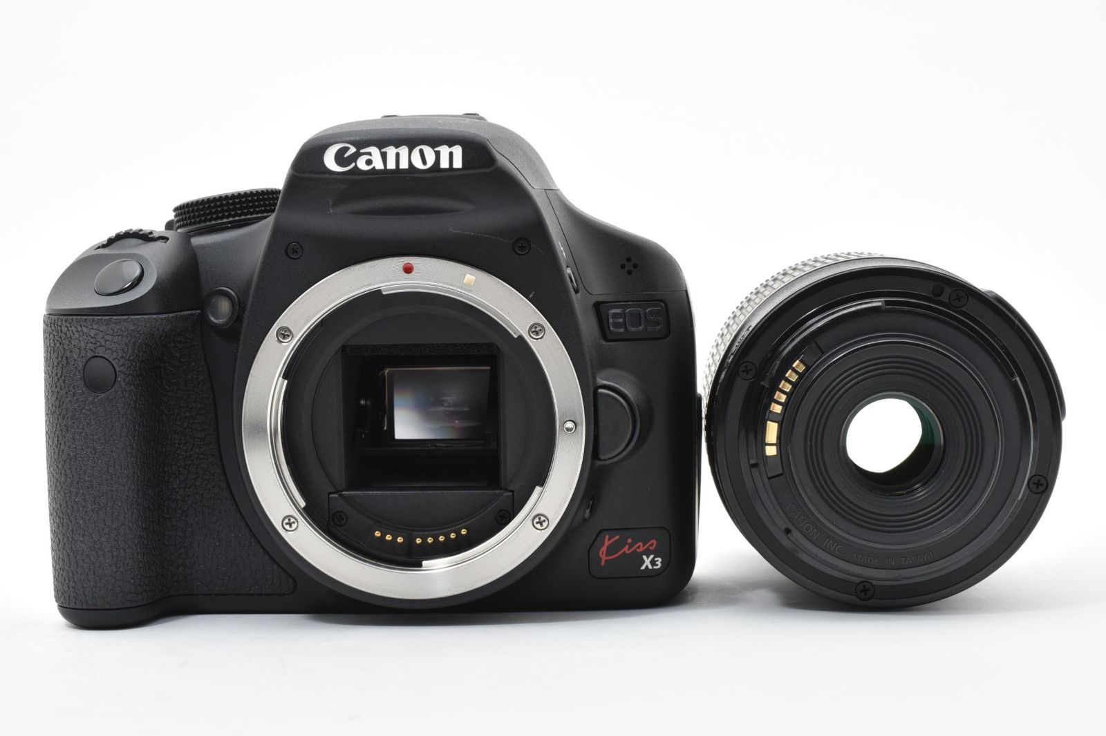 ☆極上品☆・ショット回数407回 キヤノン CANON EOS Kiss X3 + EF-S 18
