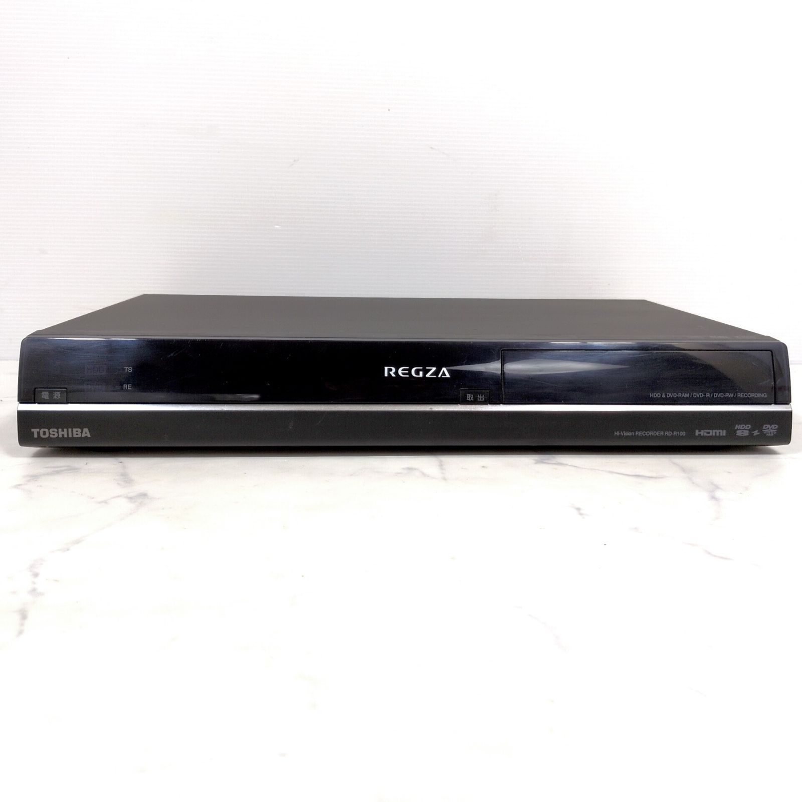 HDDレコーダー　東芝　RD-R100 RD-R100/スペック｜レグザブルーレイ/レグザタイムシフトマシン｜REGZA