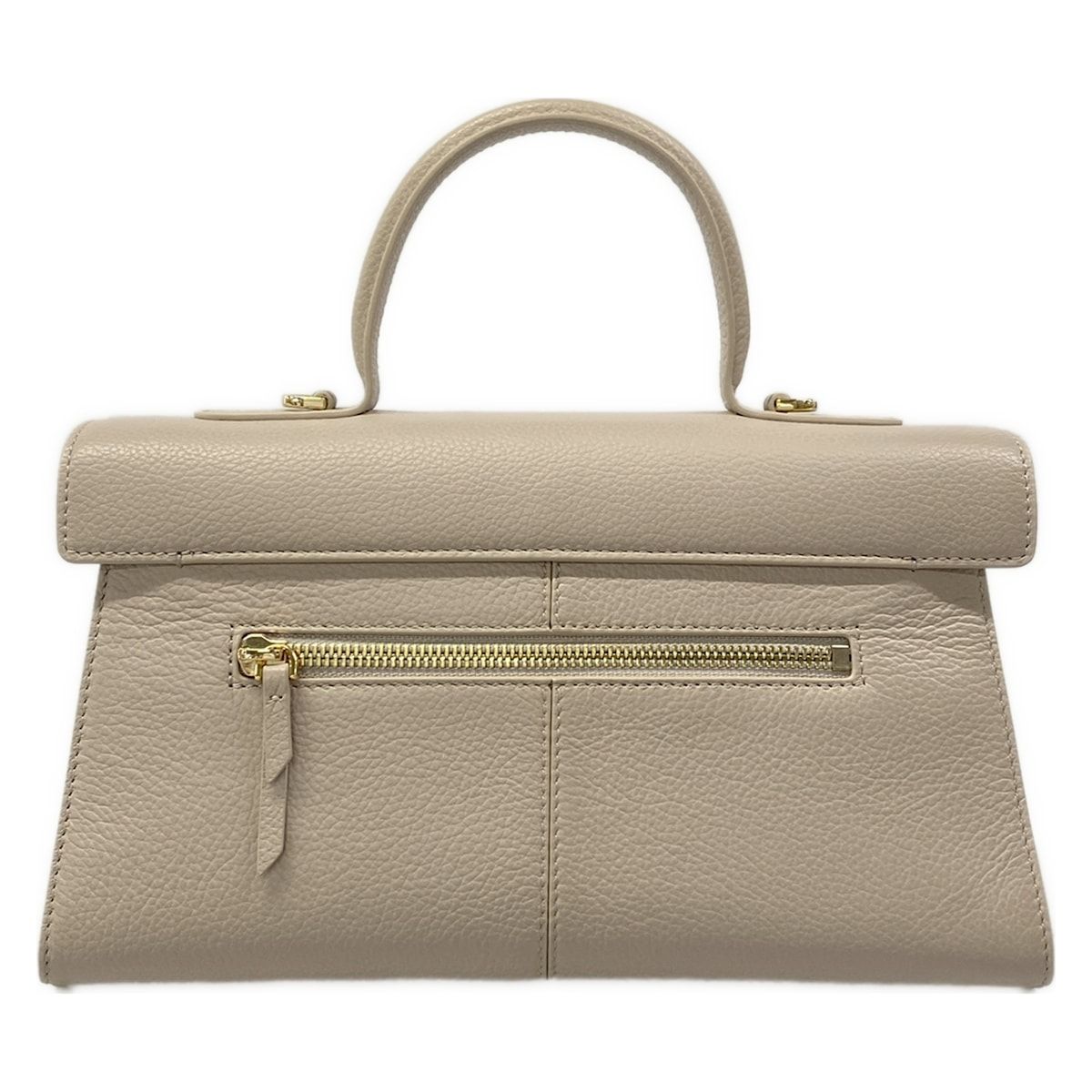 CAFUNE(カフネ) ハンドバッグ美品 ミディアム スタンス グレージュ 