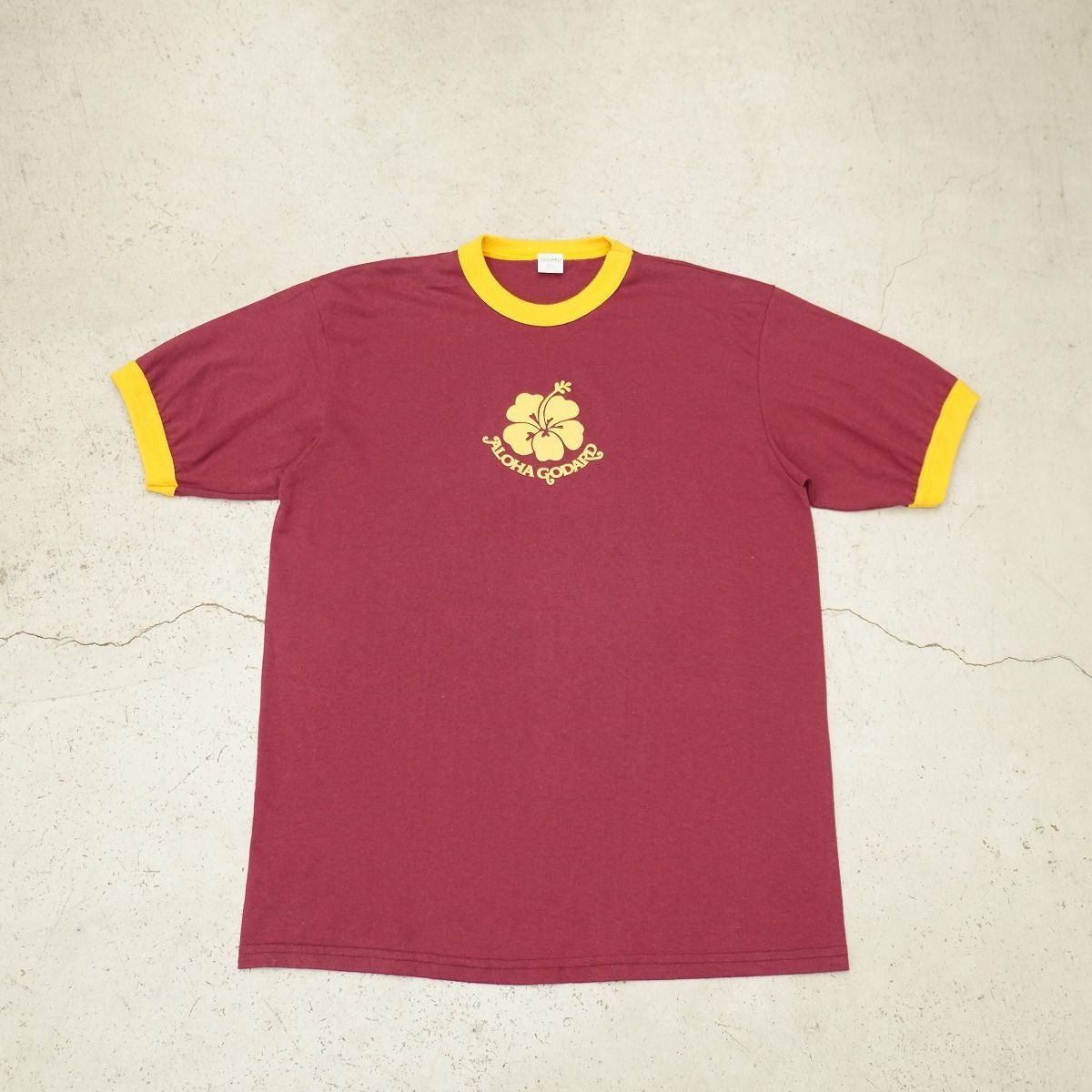 直営特価の通販サイト Godard Haberdashery リンガーTシャツ M ブルー