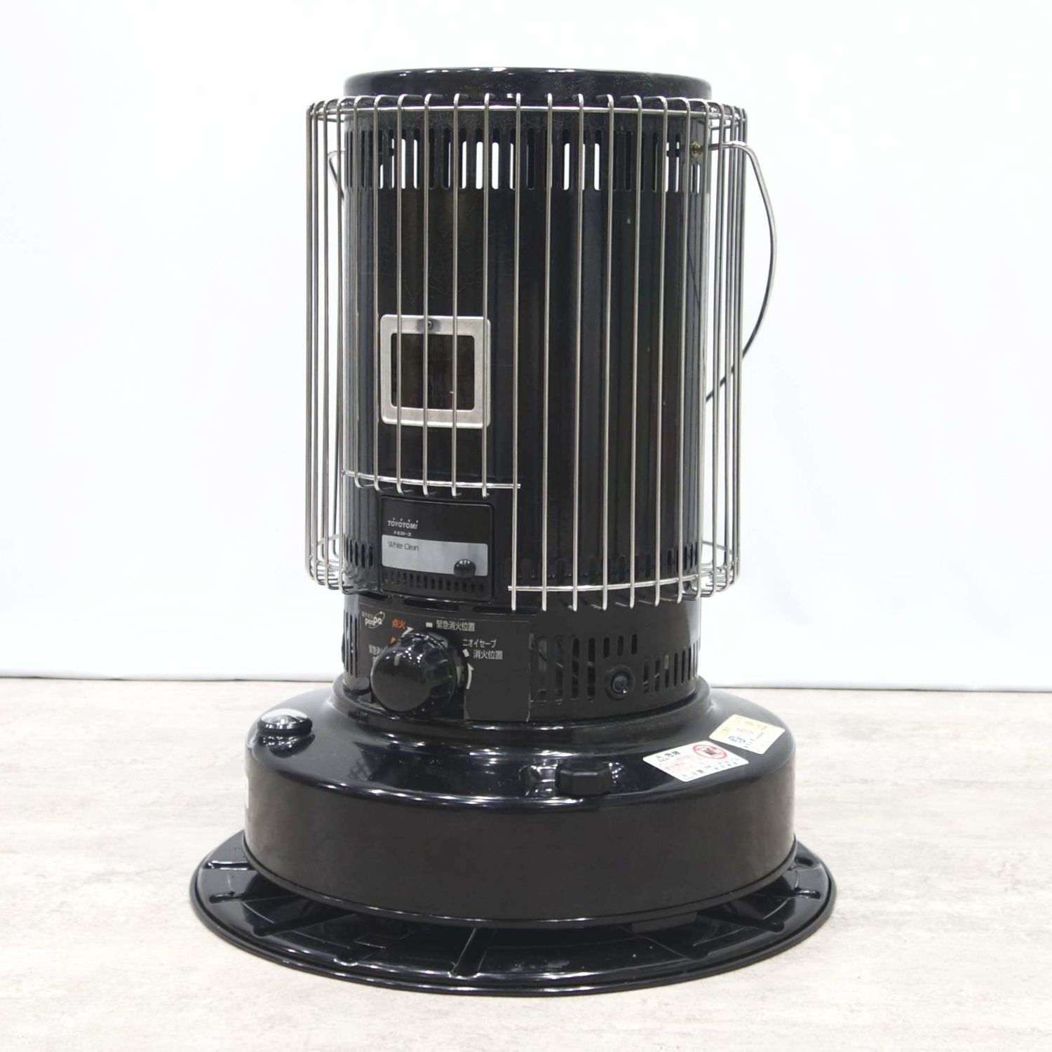 トヨトミ TOYOTOMI 石油ストーブ KS-67H ブラック 暖房器具 キャ