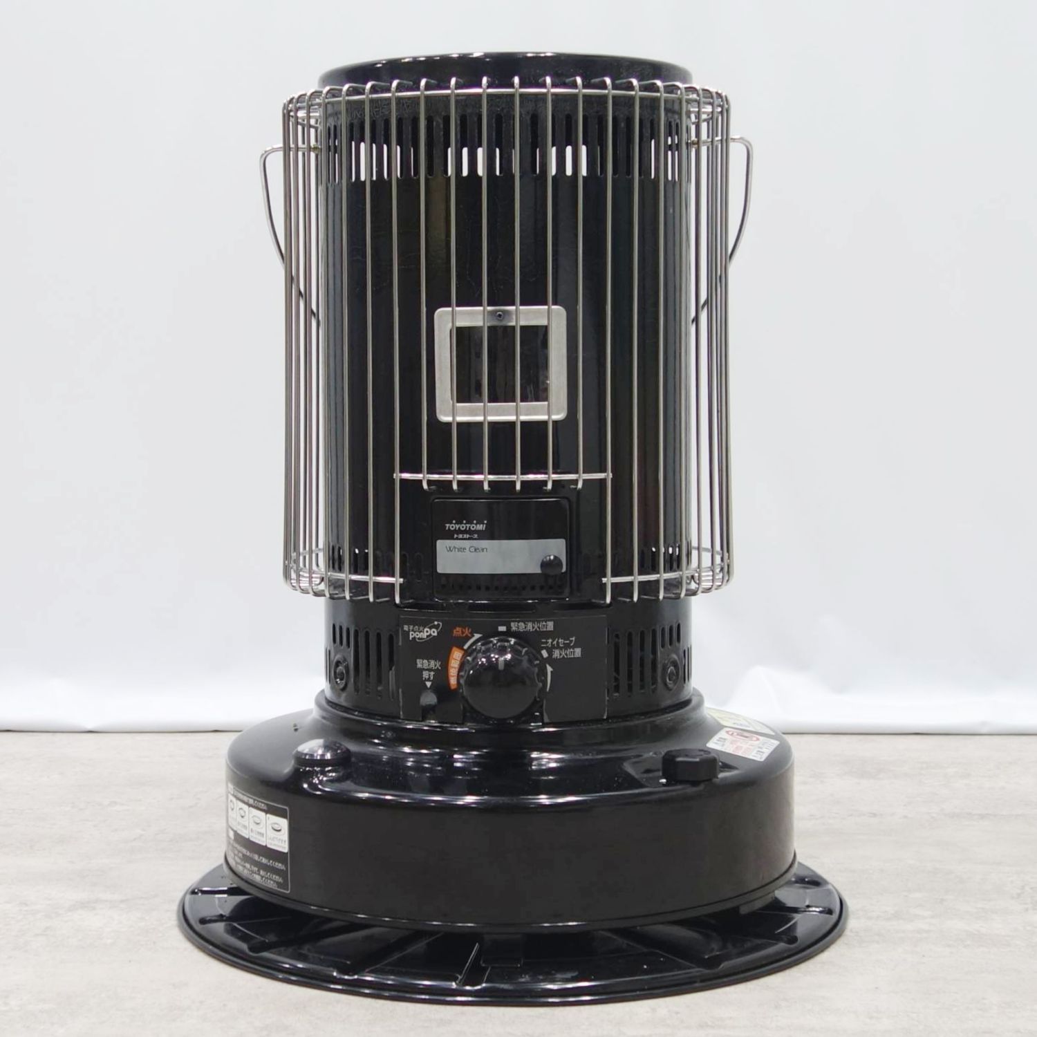 トヨトミ TOYOTOMI 石油ストーブ KS-67H ブラック 暖房器具 キャ 