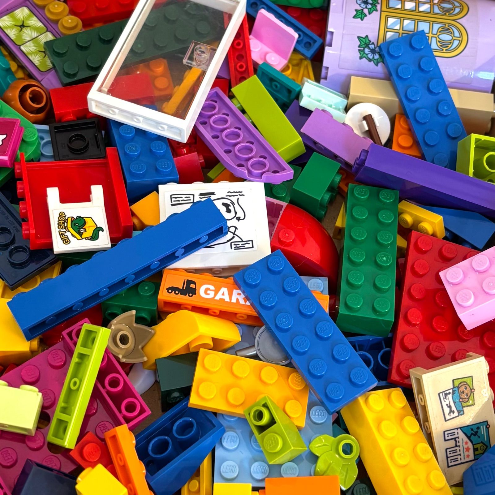 LEGO レゴ パーツ カラフル ブロック 大量 おまとめ used - メルカリ