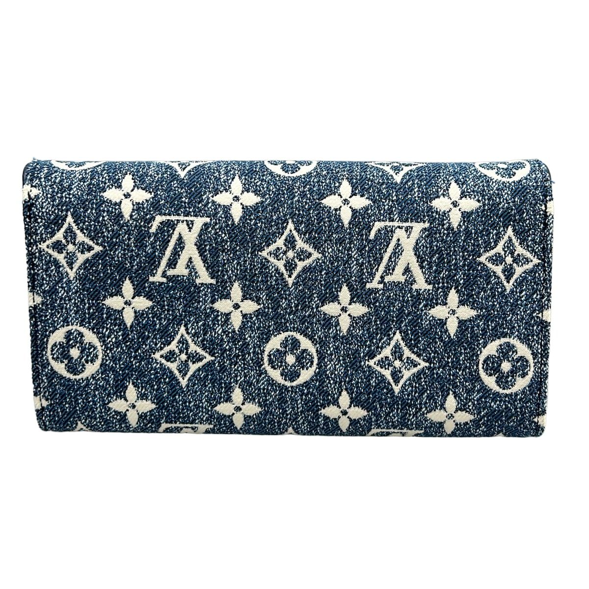 LOUIS VUITTON(ルイヴィトン) 長財布 モノグラム・ジャカードデニム美 