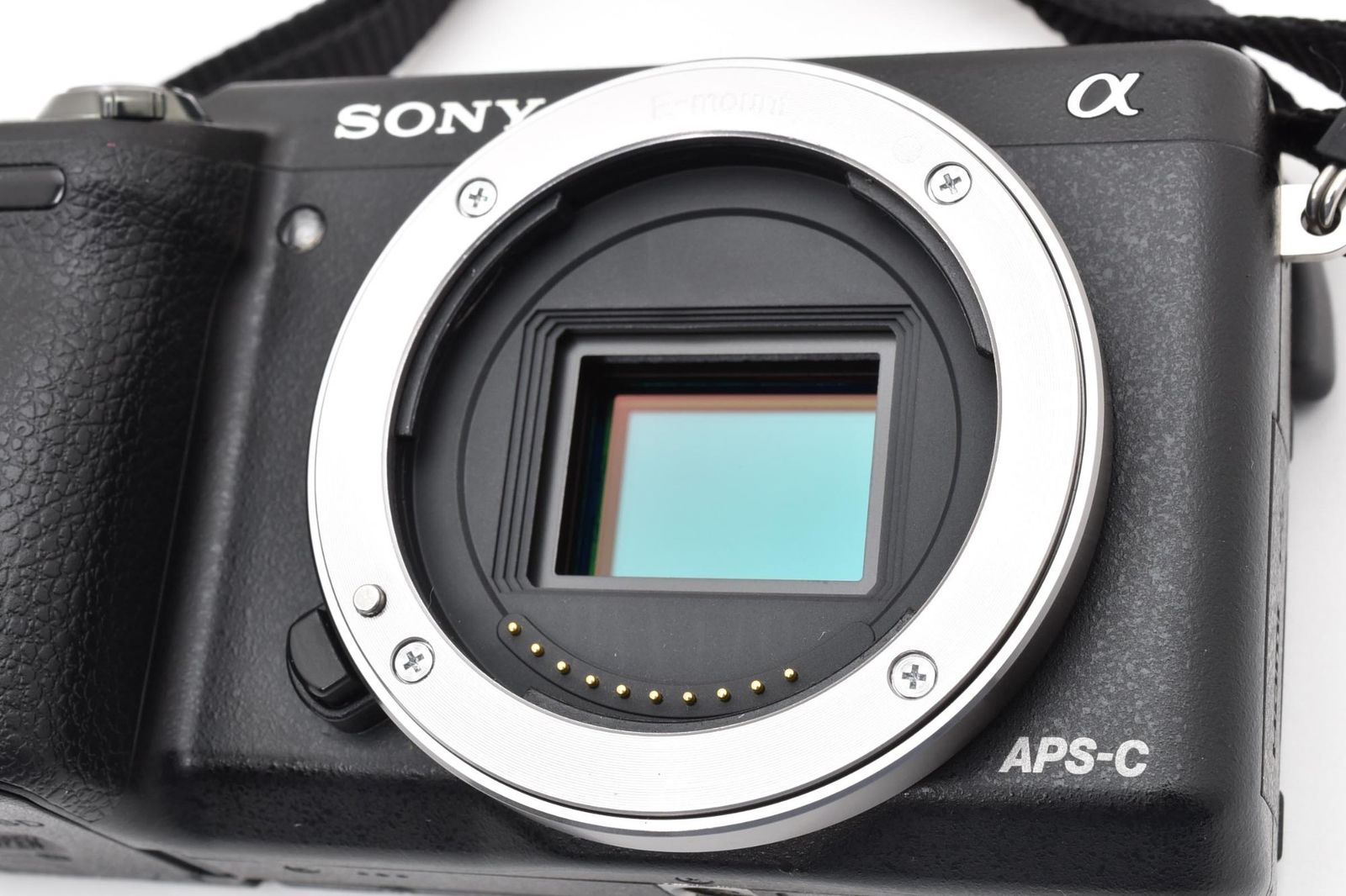 実用光学美品】Sony ソニー NEX-6 ボディ 黒 ブラック ミラーレス一眼